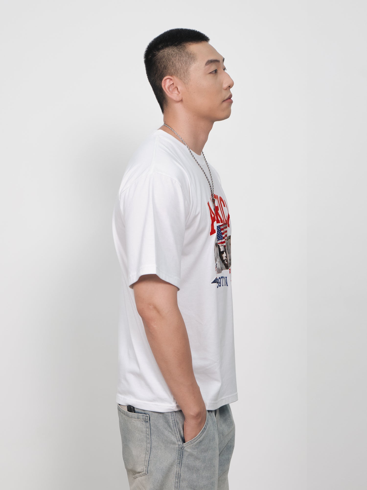 Áo Thun Relaxed Fit USA Big Shot