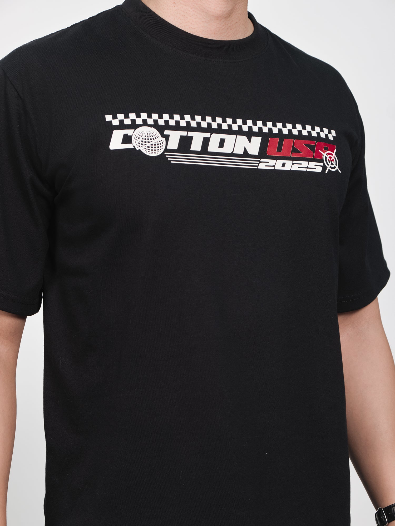 Áo Thun Relaxed Fit USA Target Mode