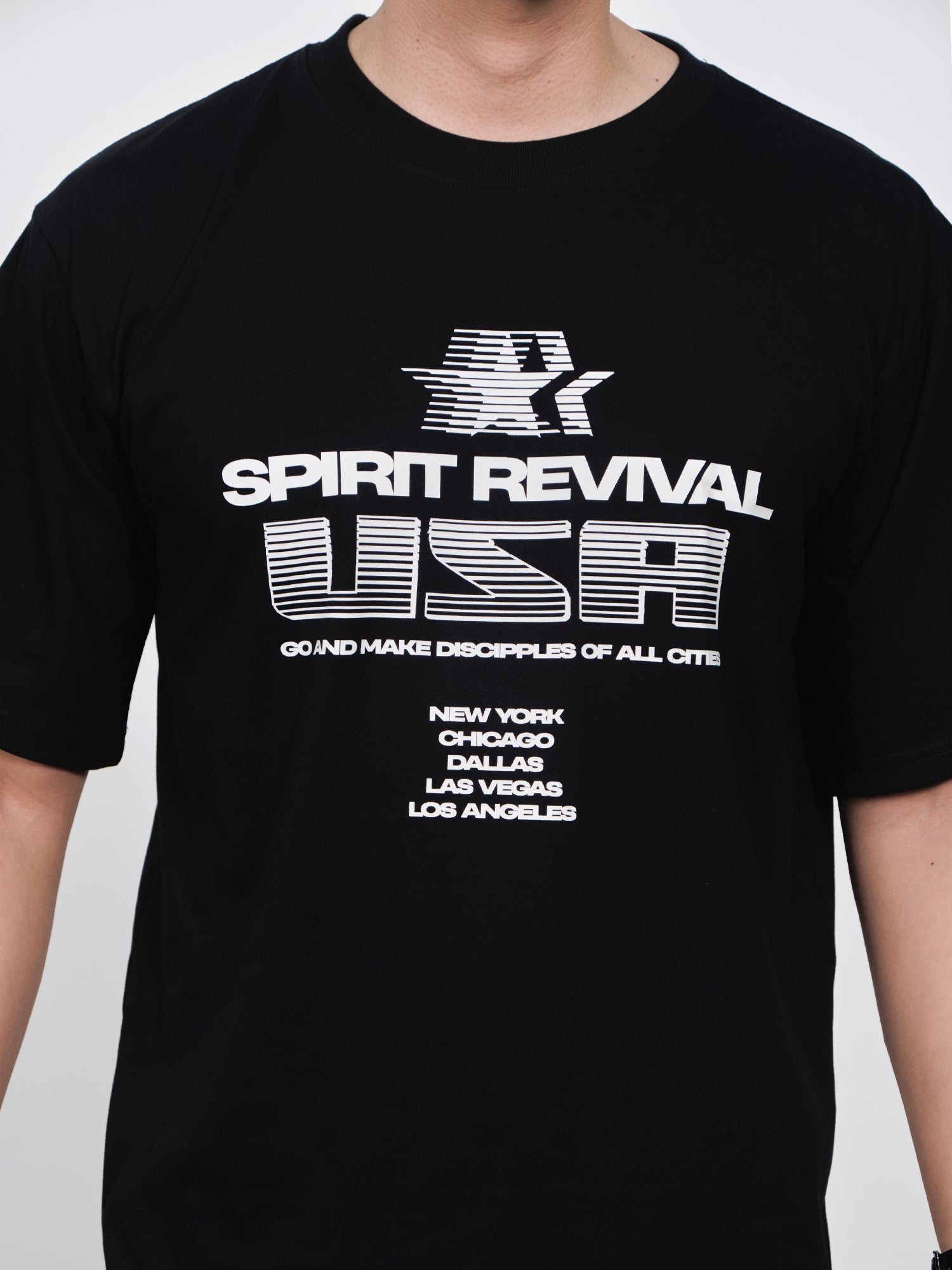 Áo Thun Relaxed Fit USA Spirit Revival