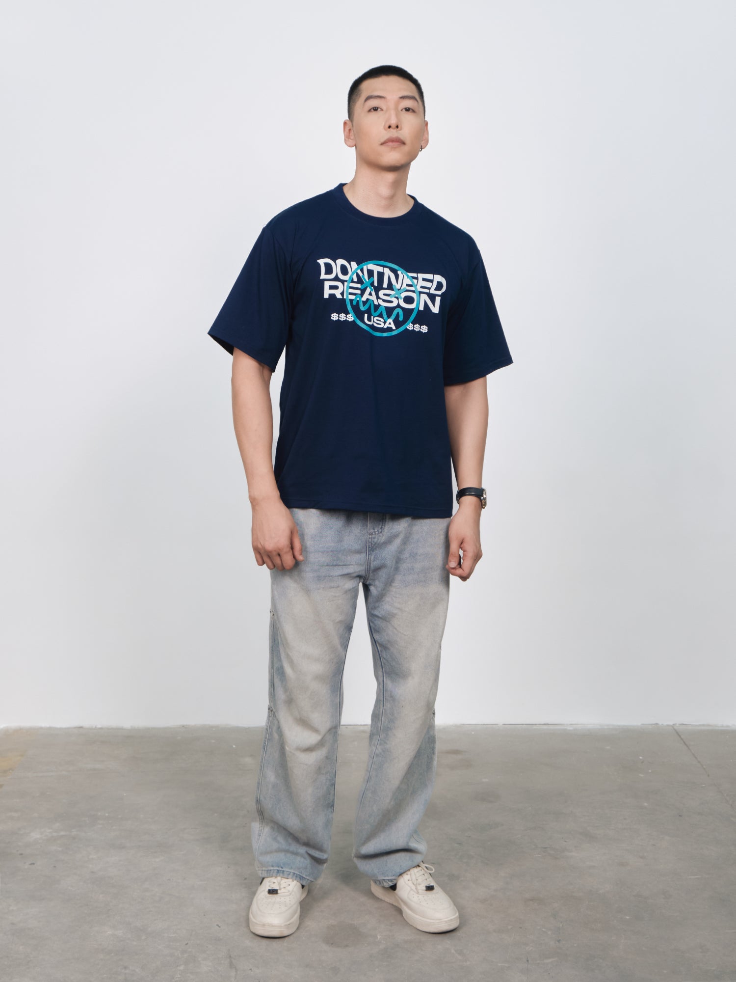 Áo Thun Relaxed USA Dont Need Reason