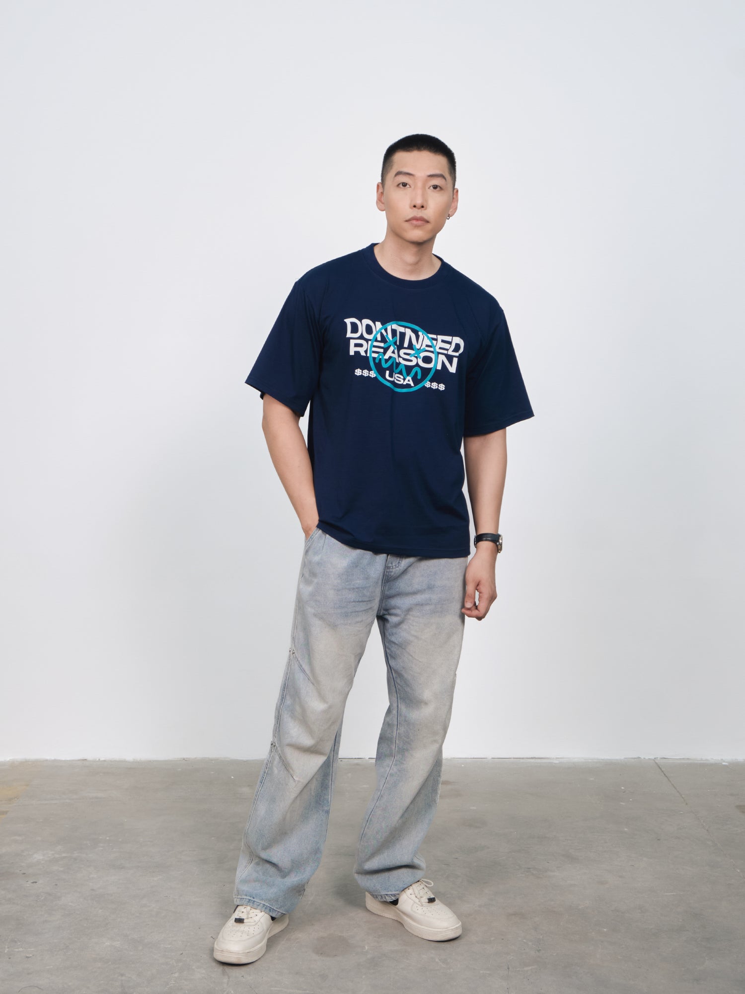 Áo Thun Relaxed USA Dont Need Reason