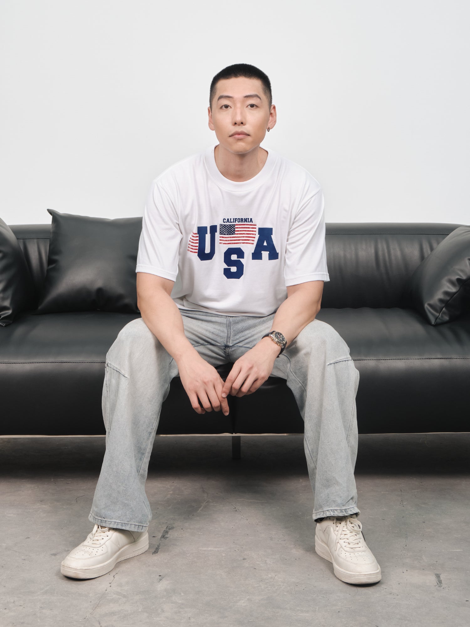 Áo Thun Relaxed Fit USA USA California