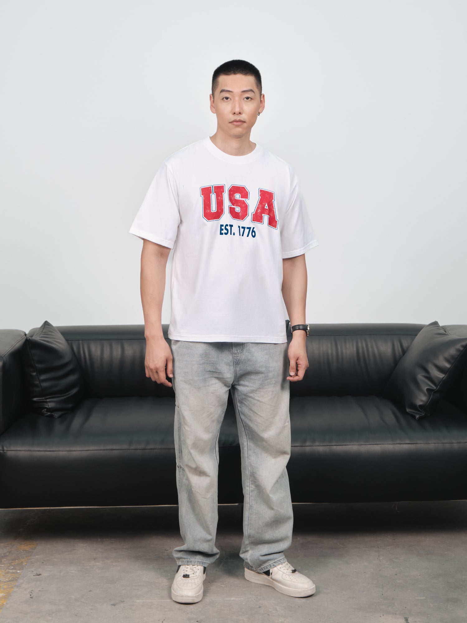 Áo Thun Relaxed Fit USA Est 1776