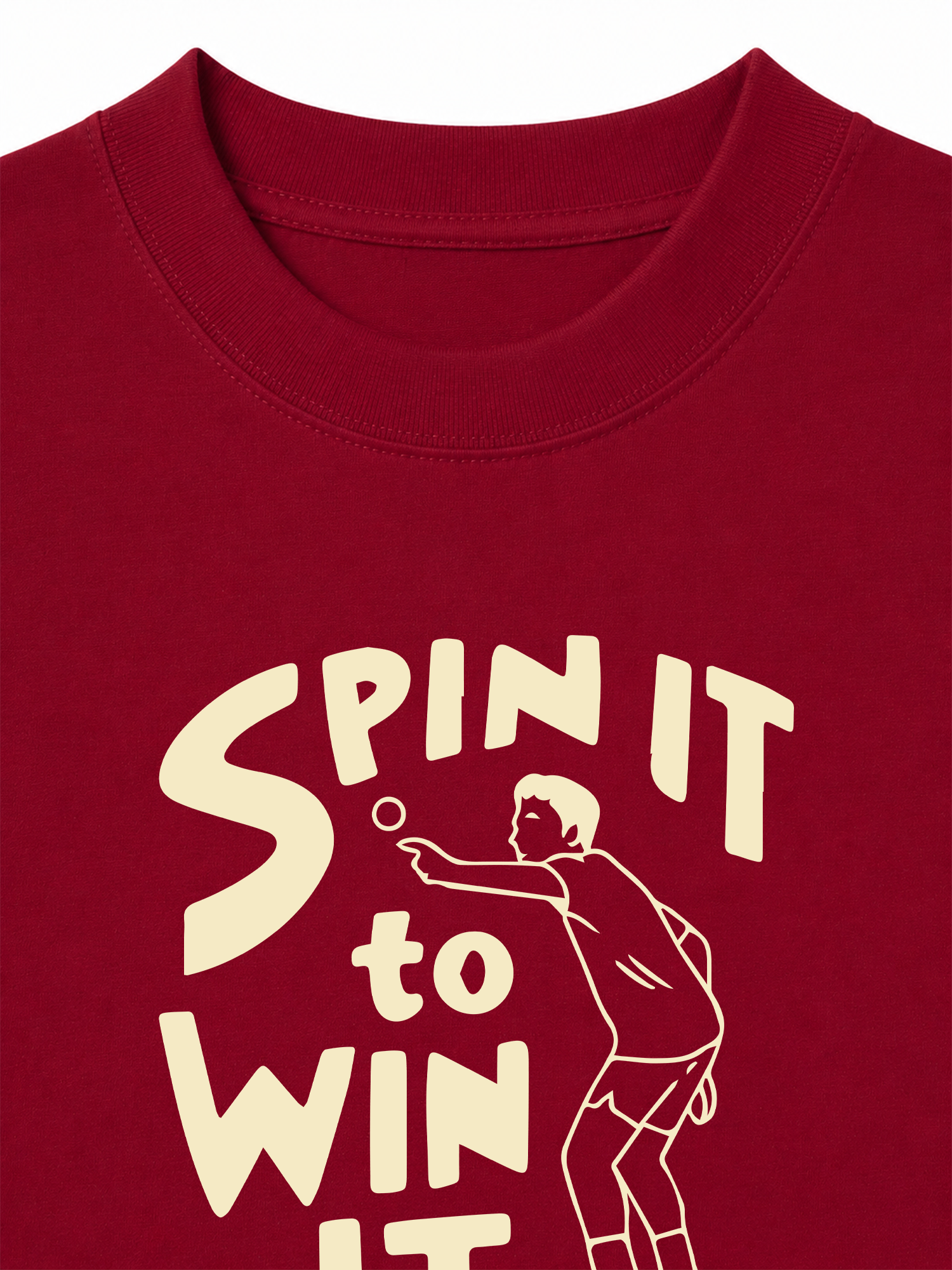 Áo Thun Relaxed Fit Spin To Win