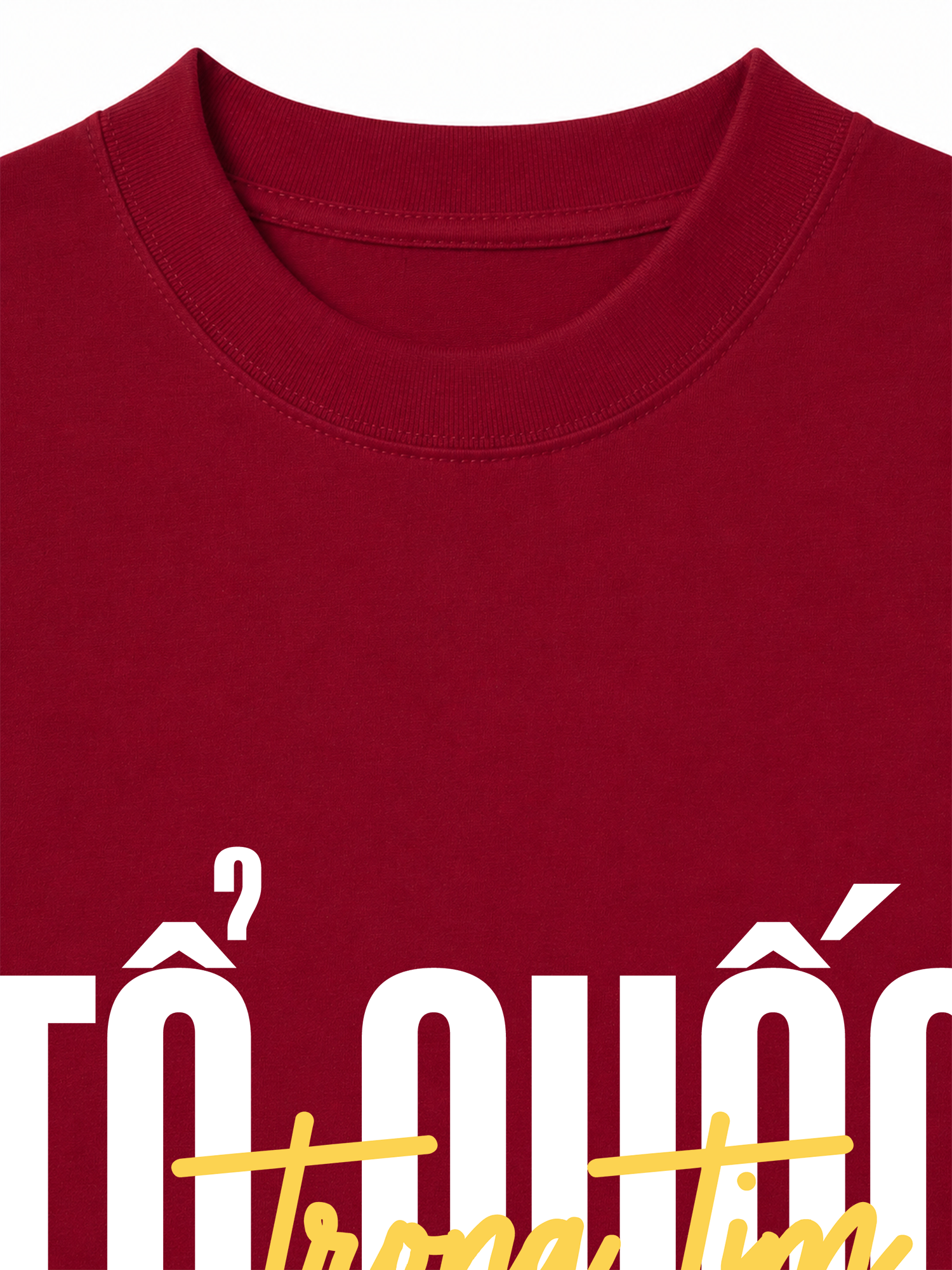 Áo Thun Relaxed Fit Tổ Quốc Trong Tim