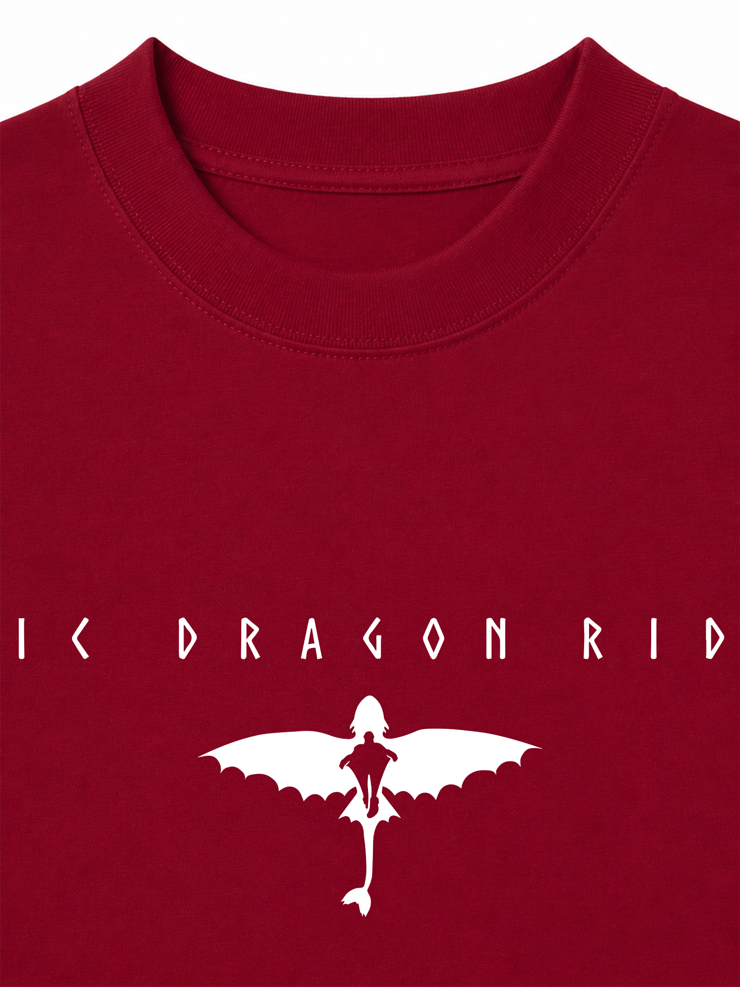 Áo Thun Relaxed Fit Dragon Rider