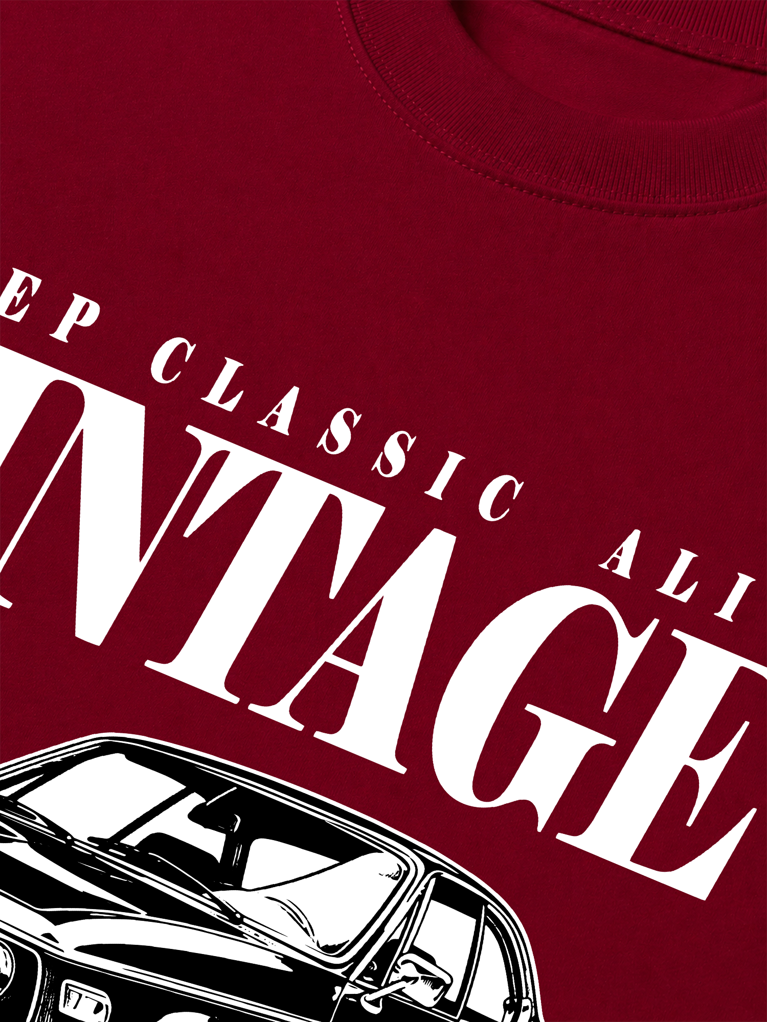 Áo Thun Relaxed Fit Keep Classic Alive