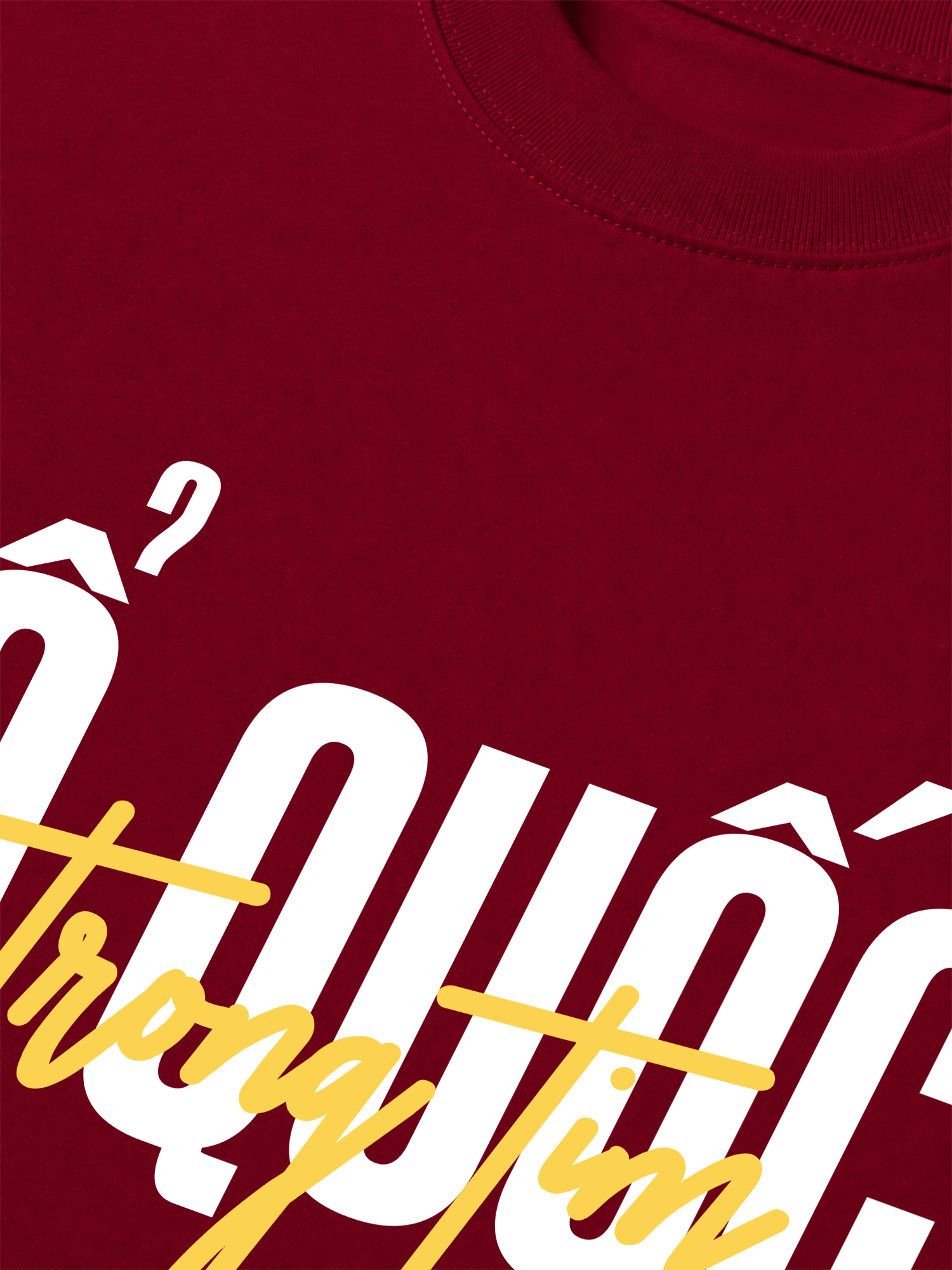 Áo Thun Relaxed Fit Tổ Quốc Trong Tim