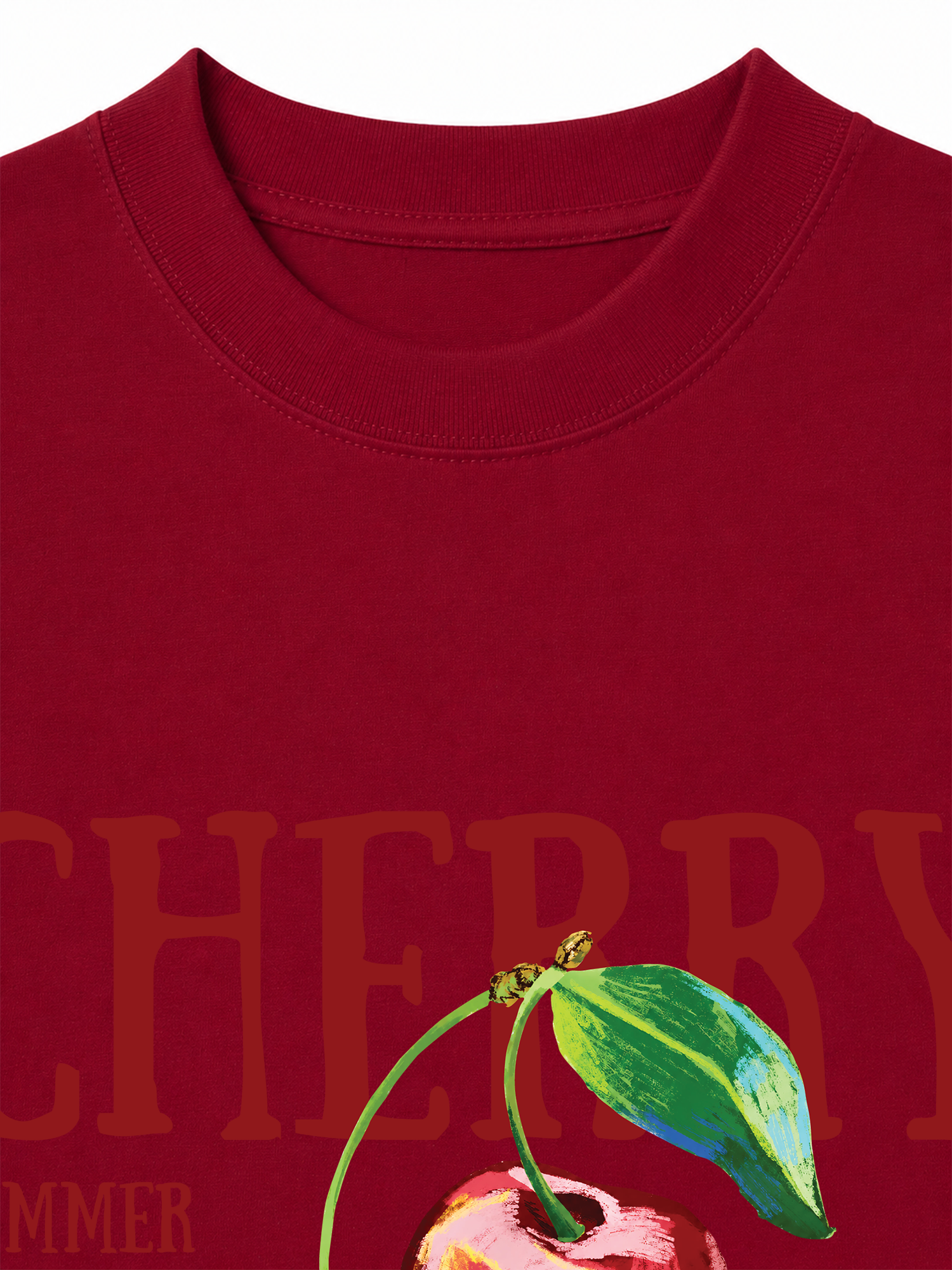 Áo Thun Relaxed Fit Tropical Cherry Summer