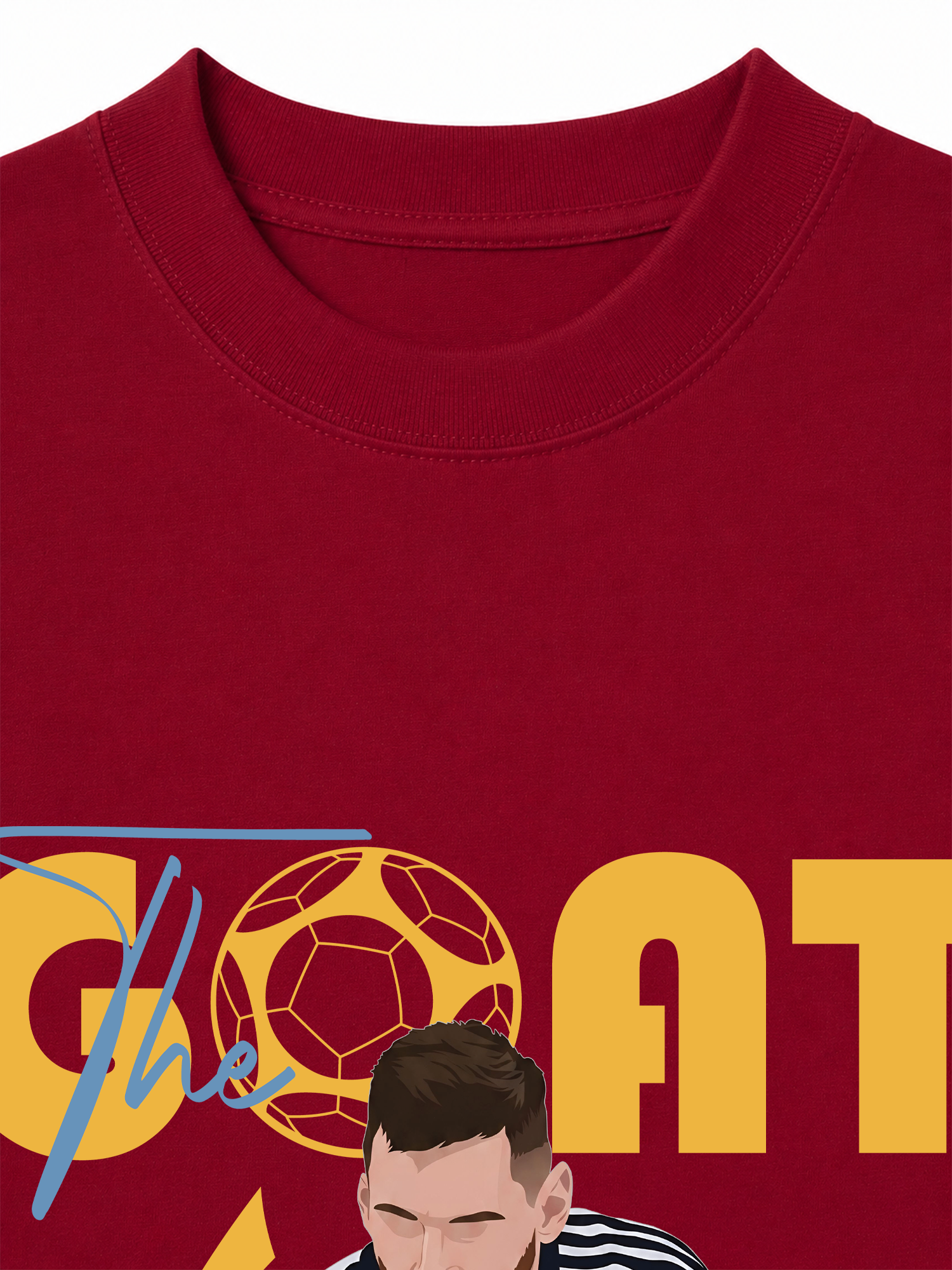 Áo Thun Relaxed Fit Soccer The Goat No 1
