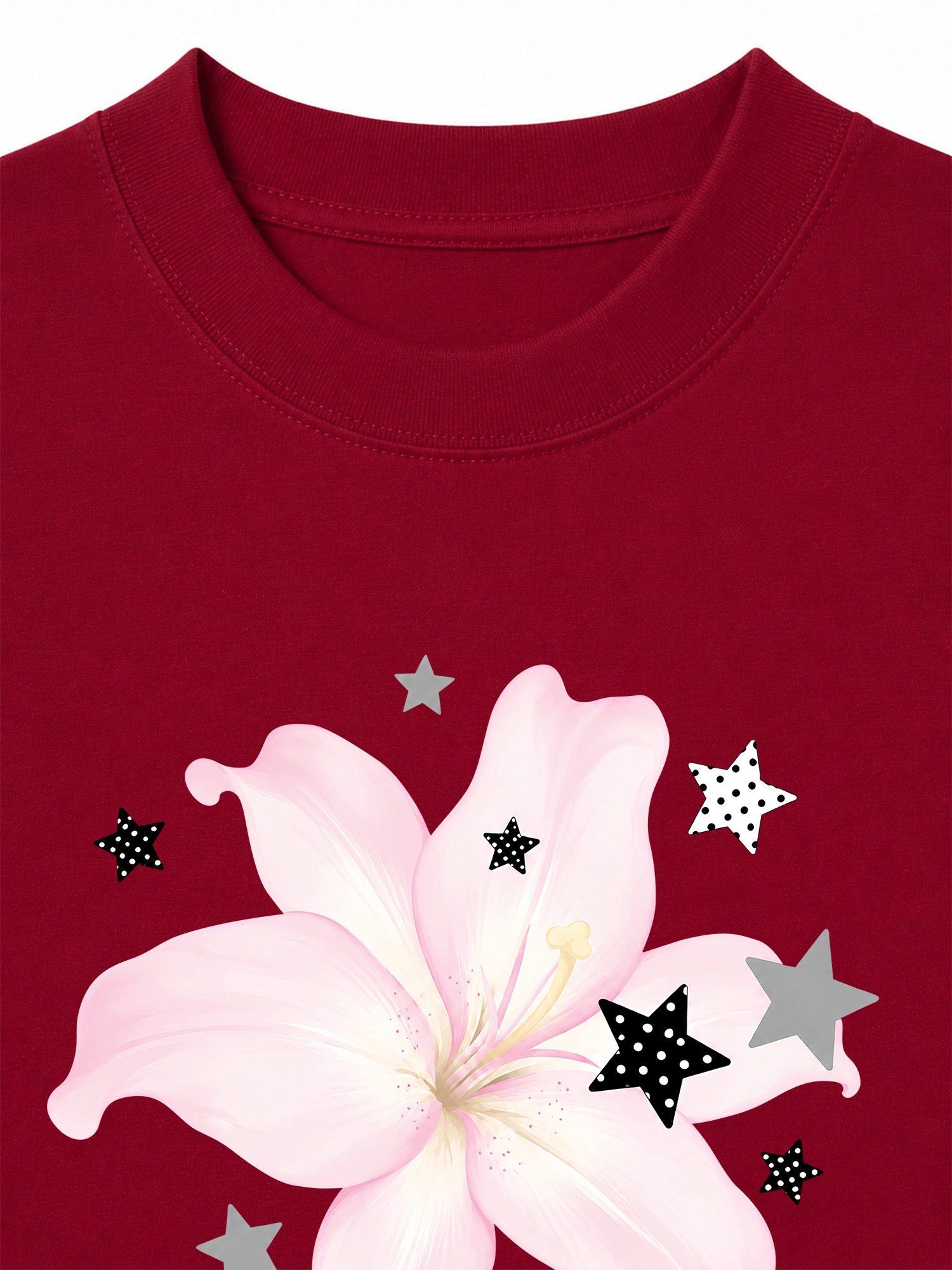 Áo Thun Relaxed Fit Dotty Mood Pretty In Bloom