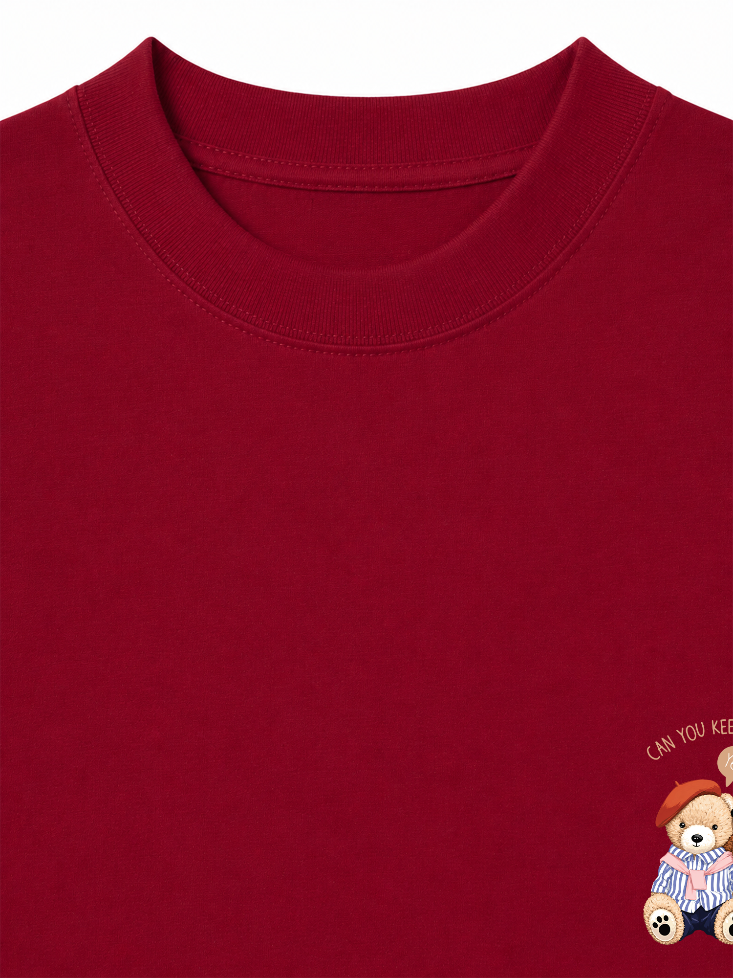 Áo Thun Relaxed Fit Bear Town Cutie Couple Bear