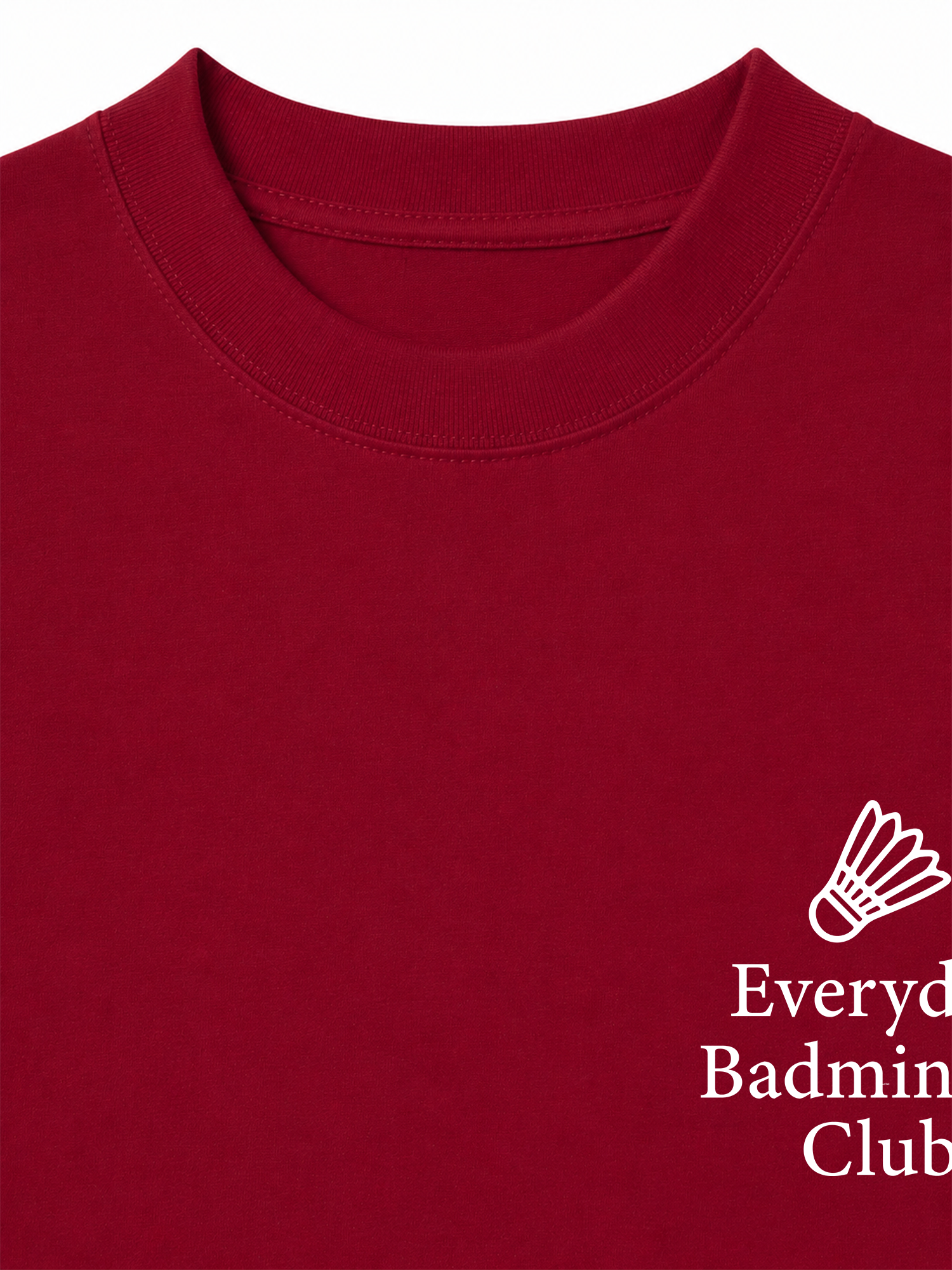 Áo Thun Relaxed Fit Everyday Badminton Club