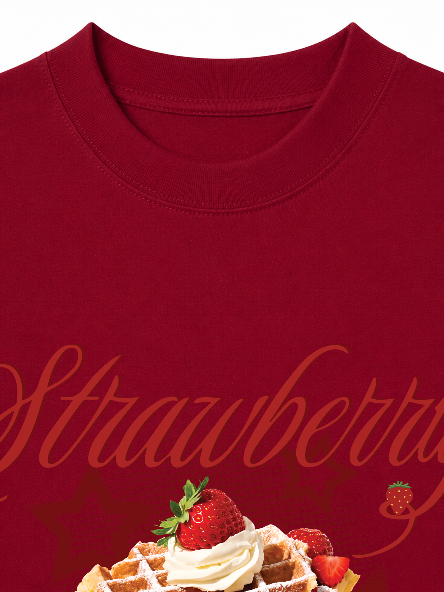 Áo Thun Relaxed Fit Strawberry With Star