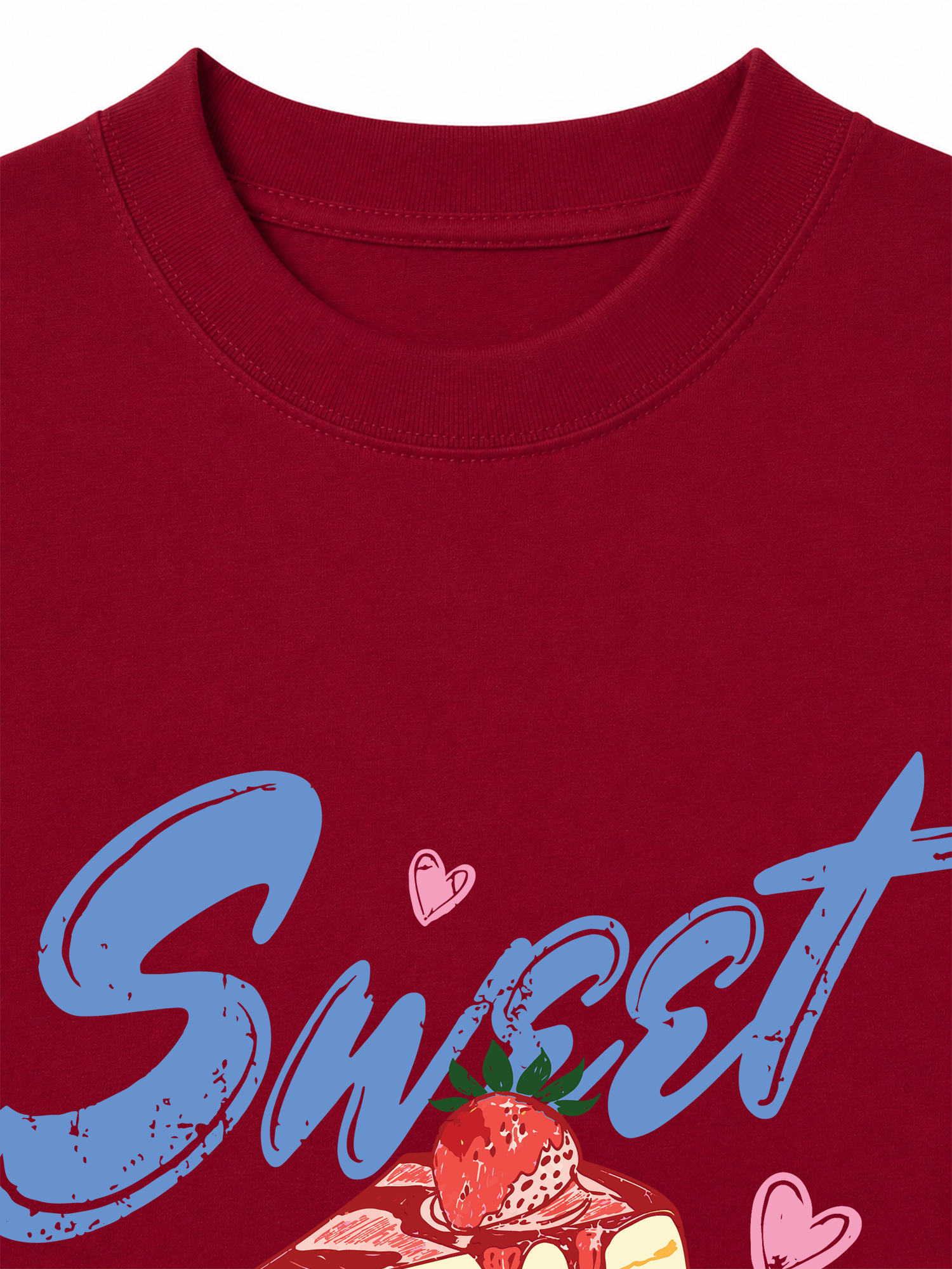 Áo Thun Relaxed Fit Sweet Cutie Strawberries