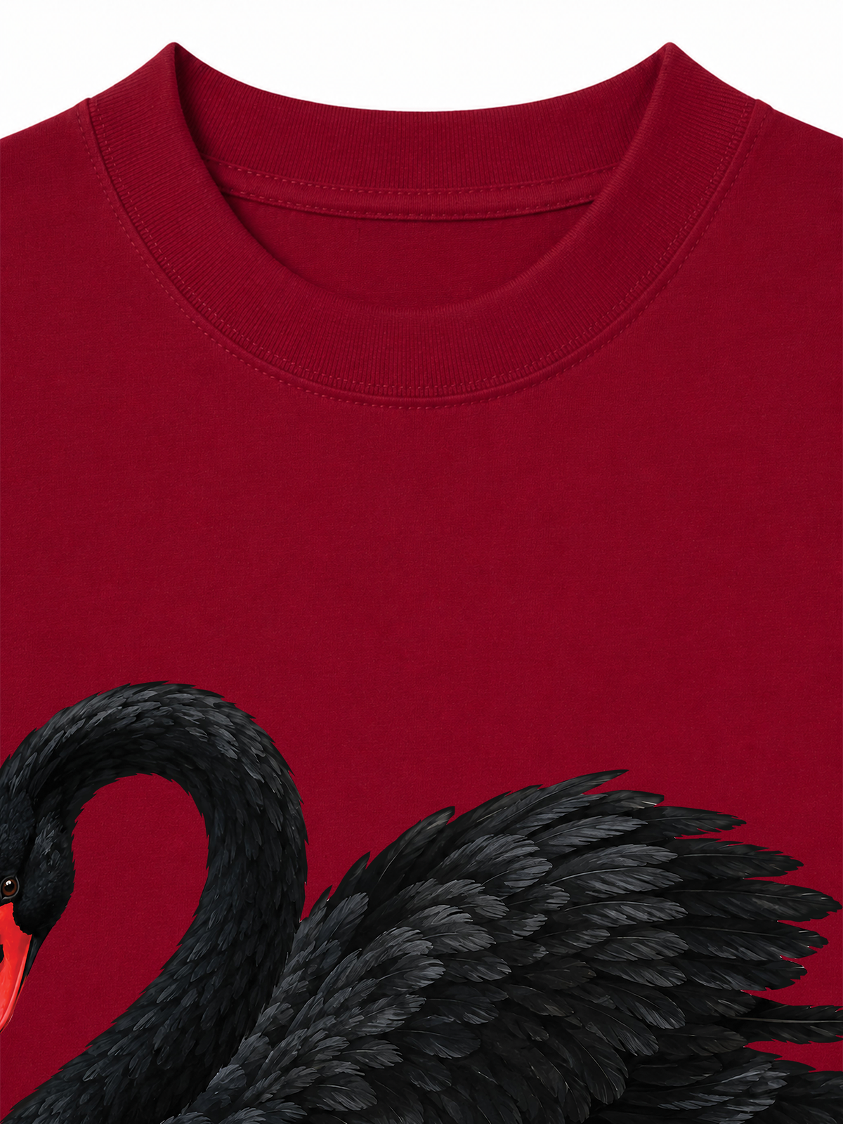 Áo Thun Relaxed Fit Black Swan