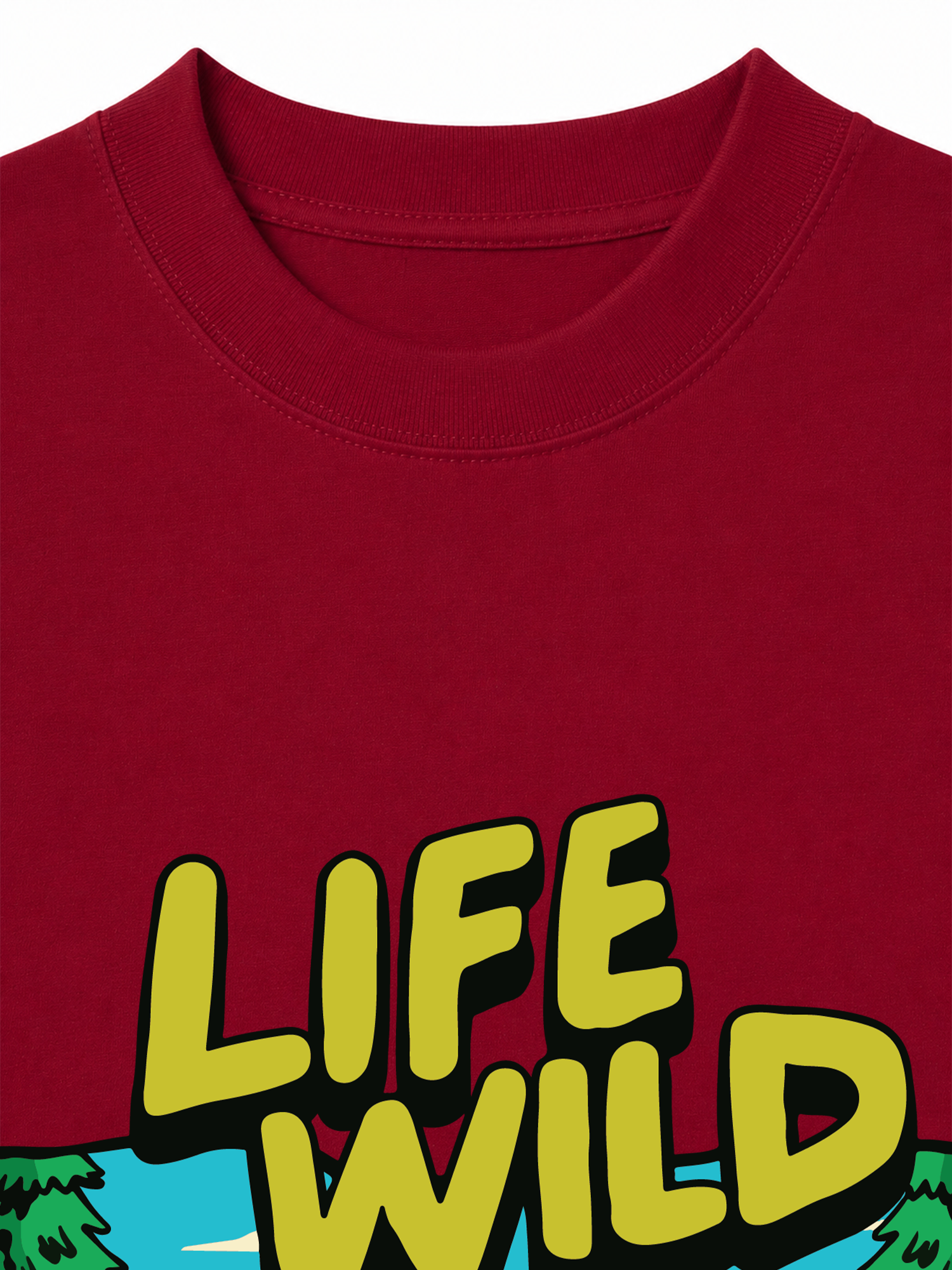 Áo Thun Relaxed Fit Adventure Life Wild