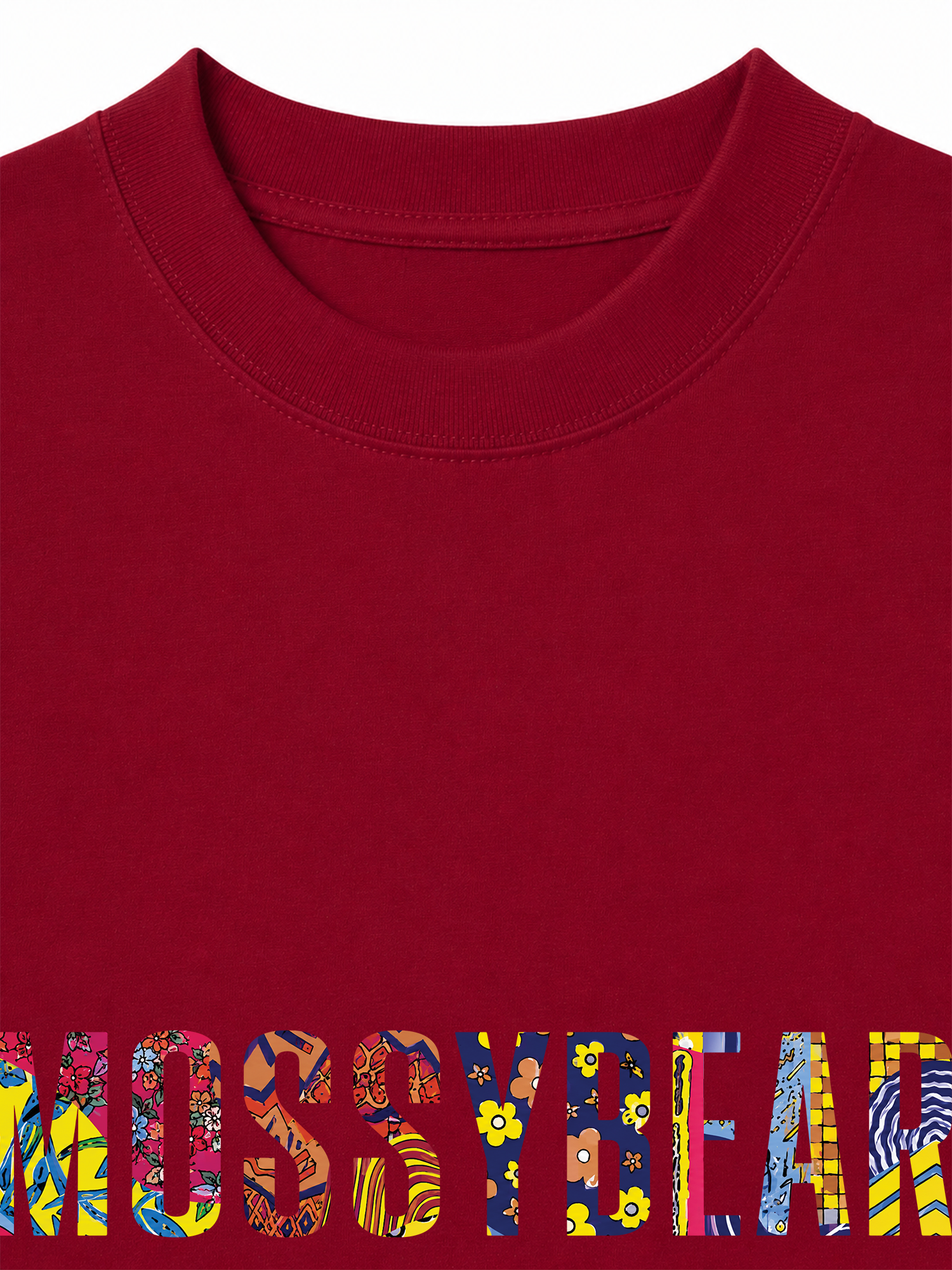 Áo Thun Relaxed Fit Mossy Bear Retro Logo