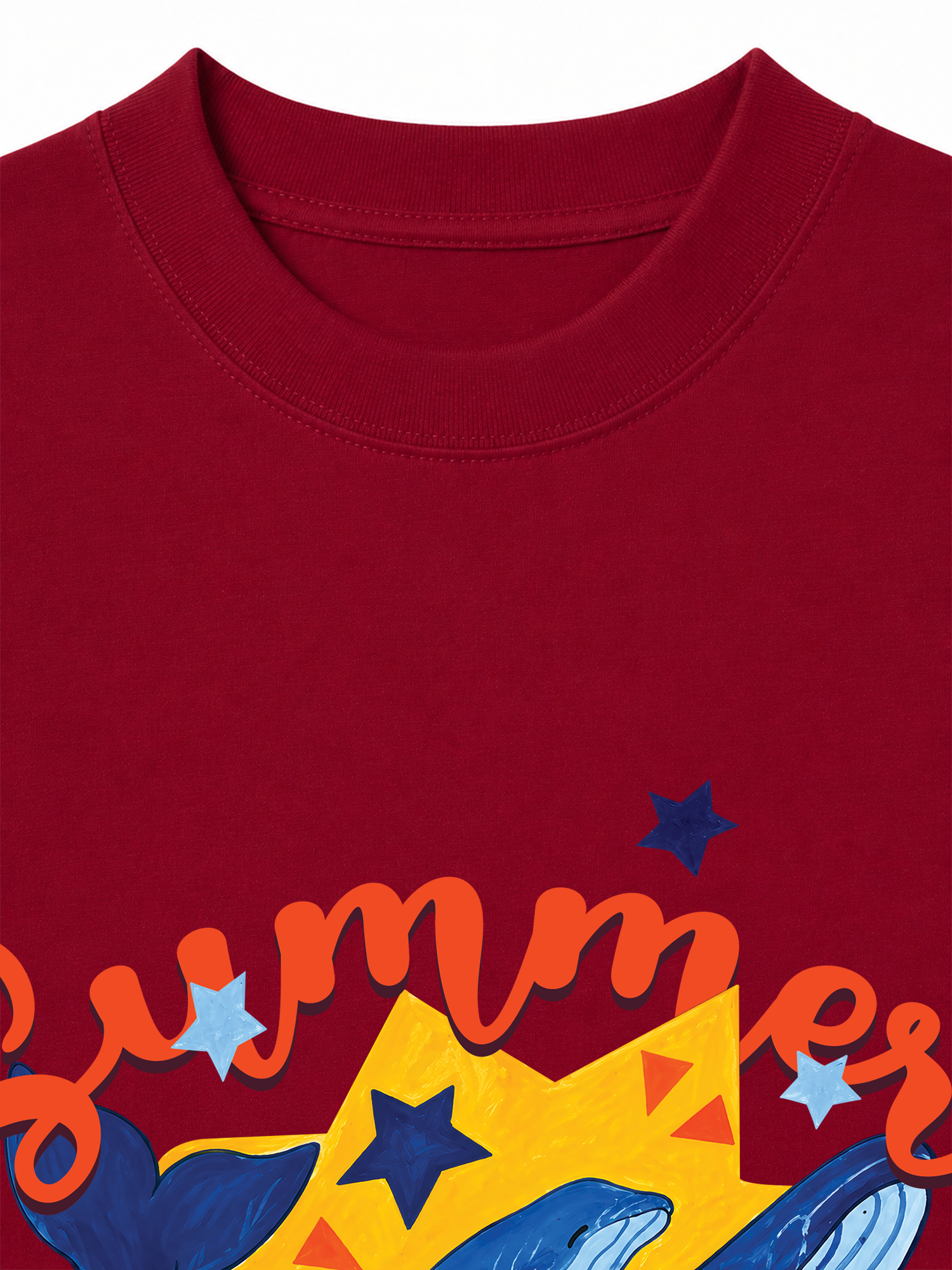 Áo Thun Relaxed Fit Tshirt Tropical Summer Vibes