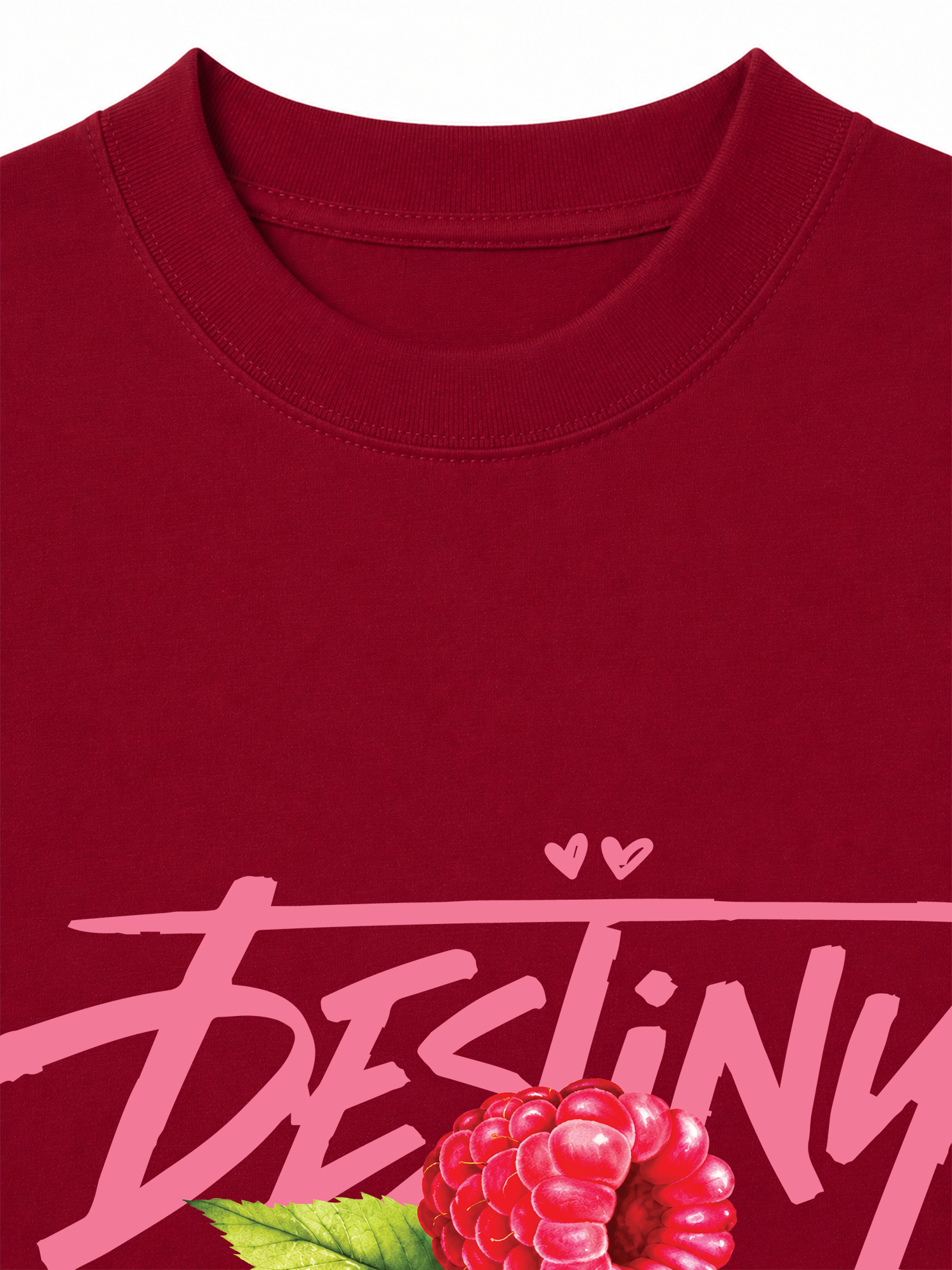 Áo Thun Relaxed Fit Destiny Raspberry