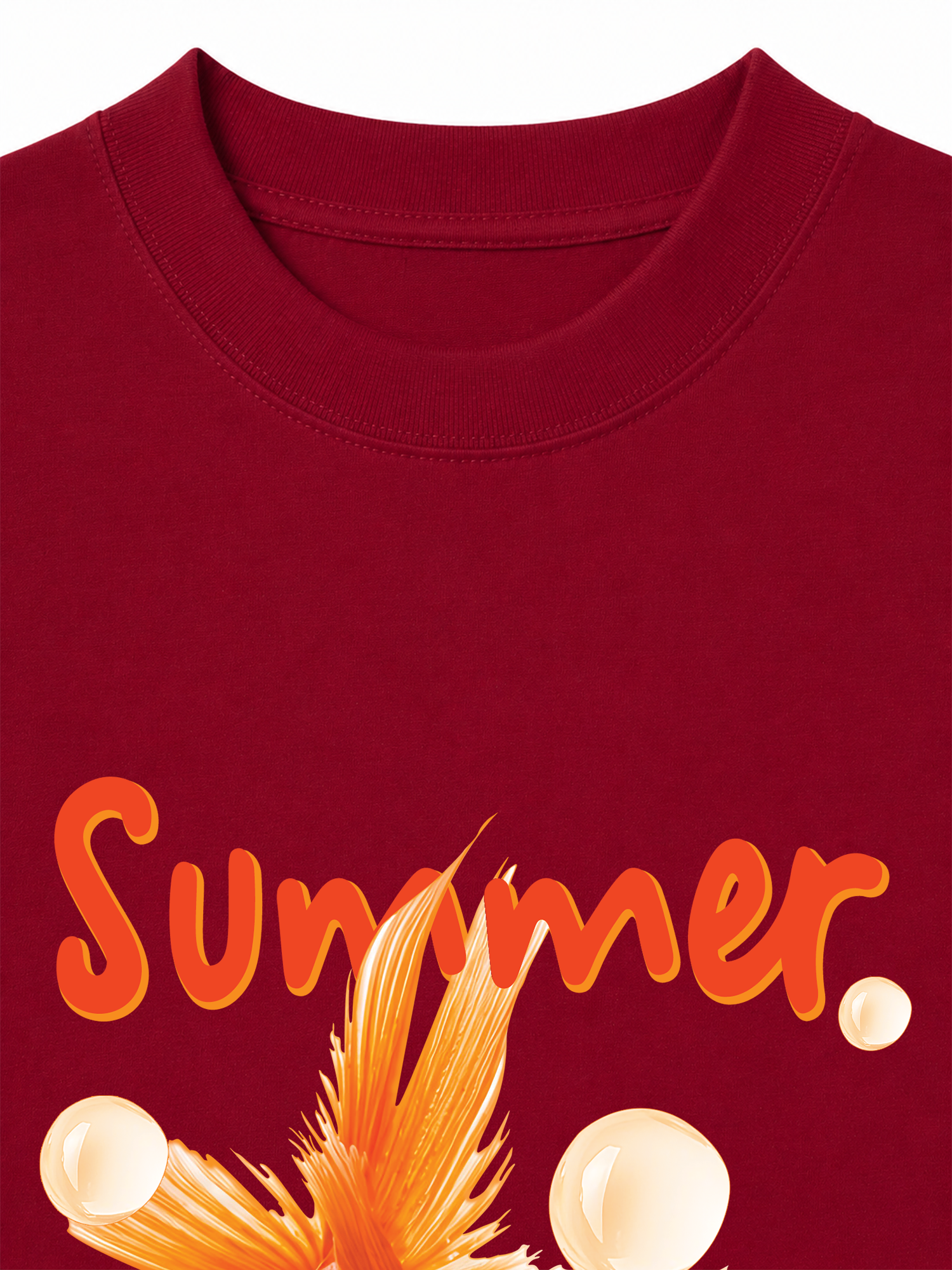 Áo Thun Relaxed Fit Tshirt Tropical Cá Vàng