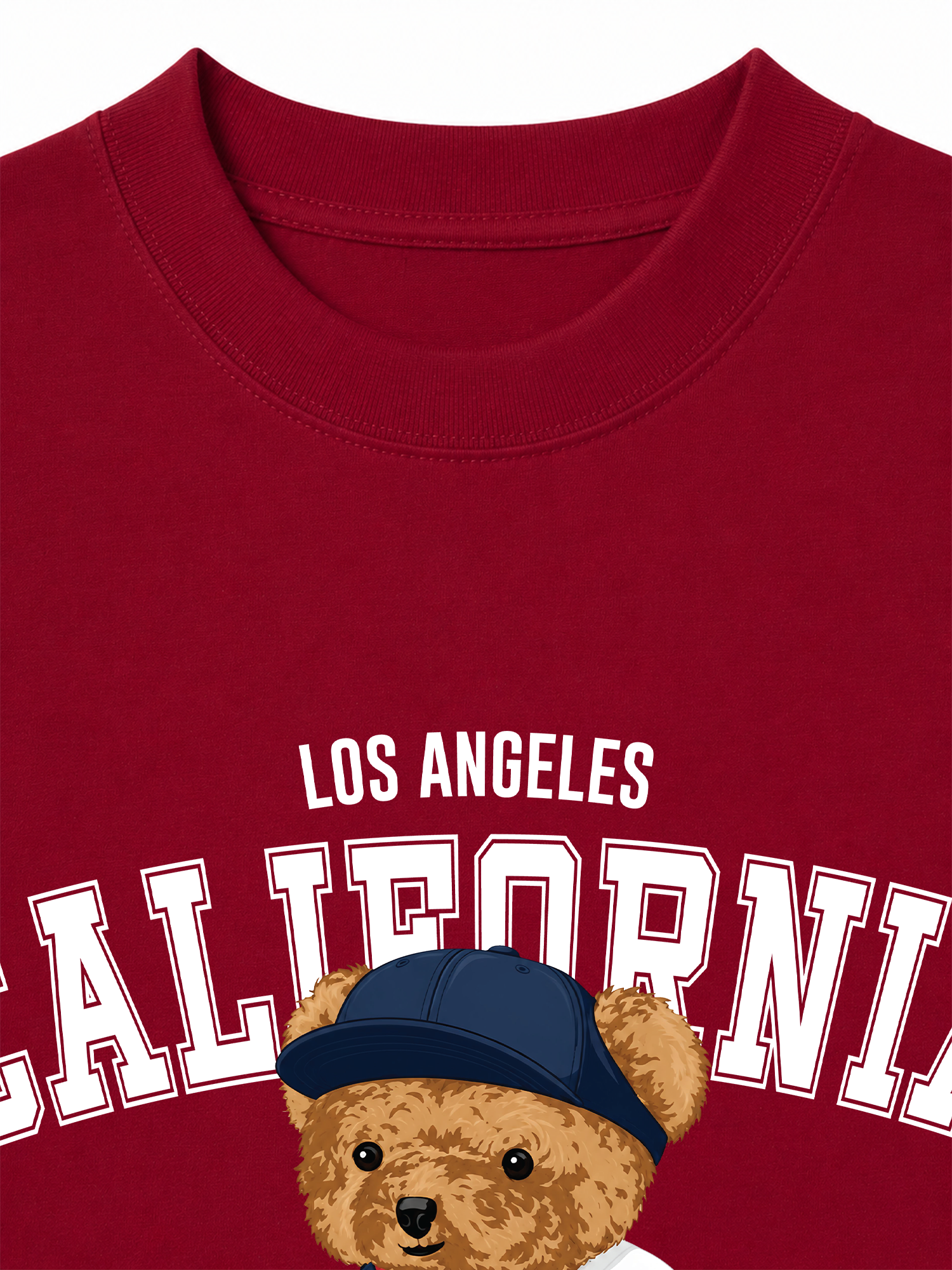 Áo Thun Relaxed Fit Bear Town California