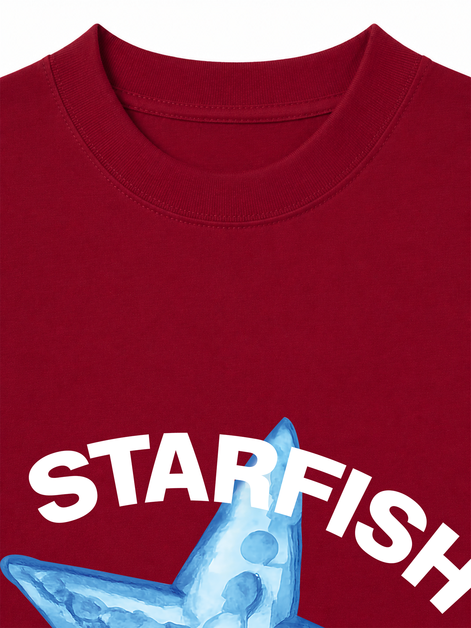 Áo Thun Relaxed Fit Tropical Bing Blue Starfish