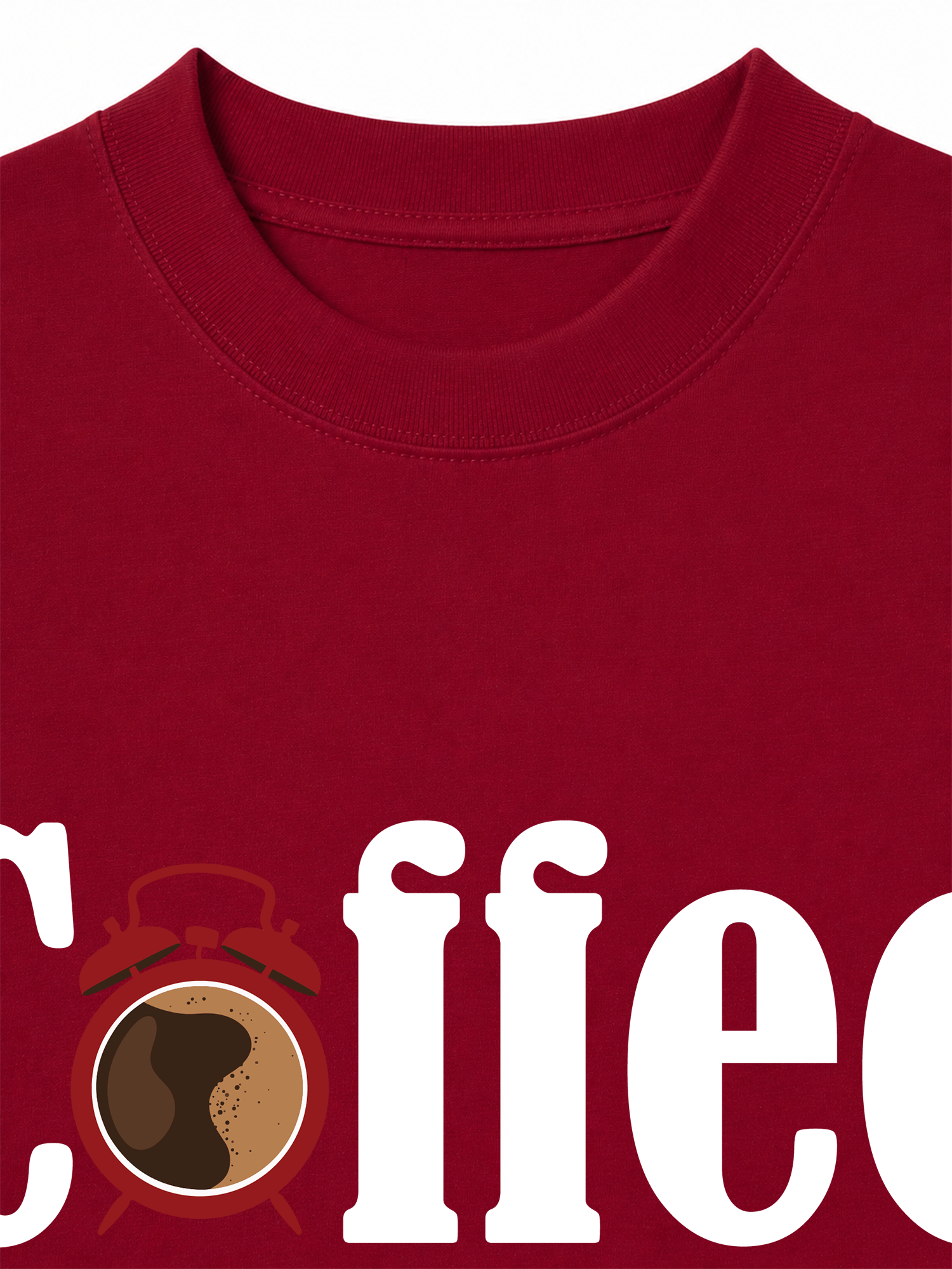 Áo Thun Relaxed Fit Daily Cup Coffe Is My Morning Alarm