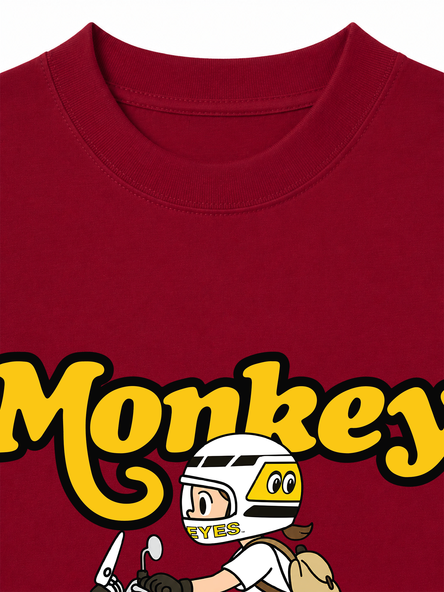 Áo Thun Relaxed Fit Motobike Monkey