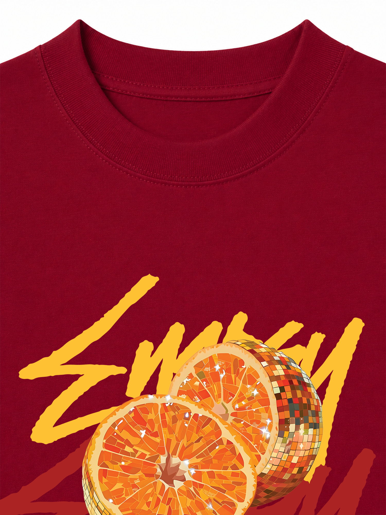 Áo Thun Relaxed Fit Energy Tangerine Dream