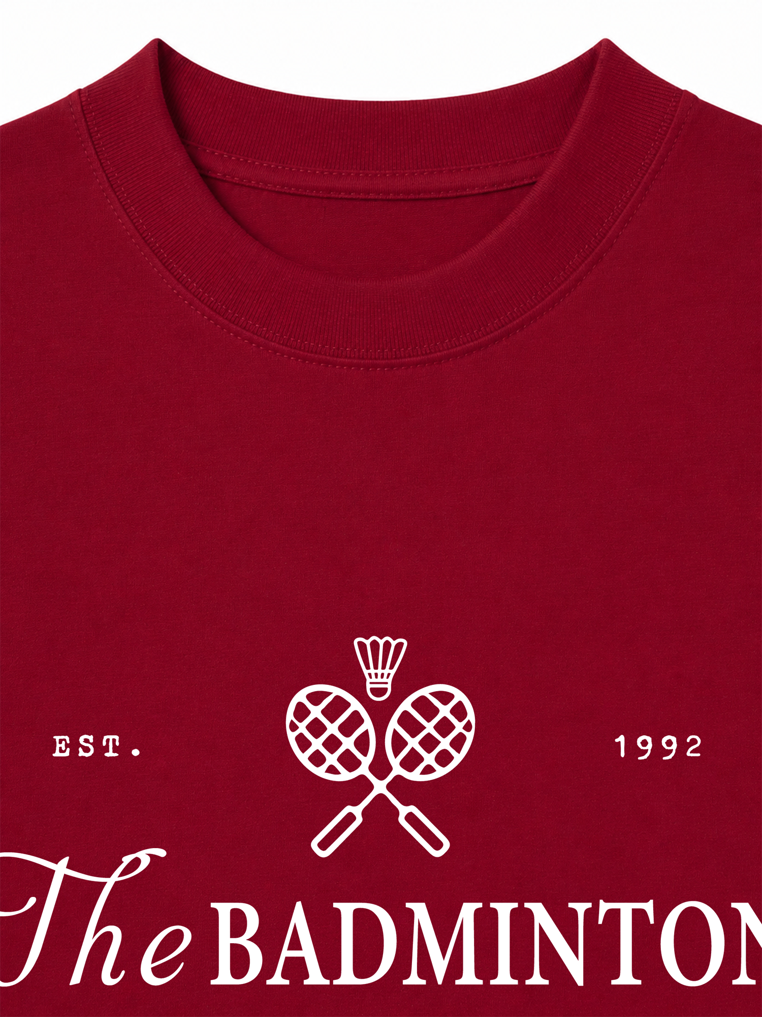 Áo Thun Relaxed Fit The Badminton