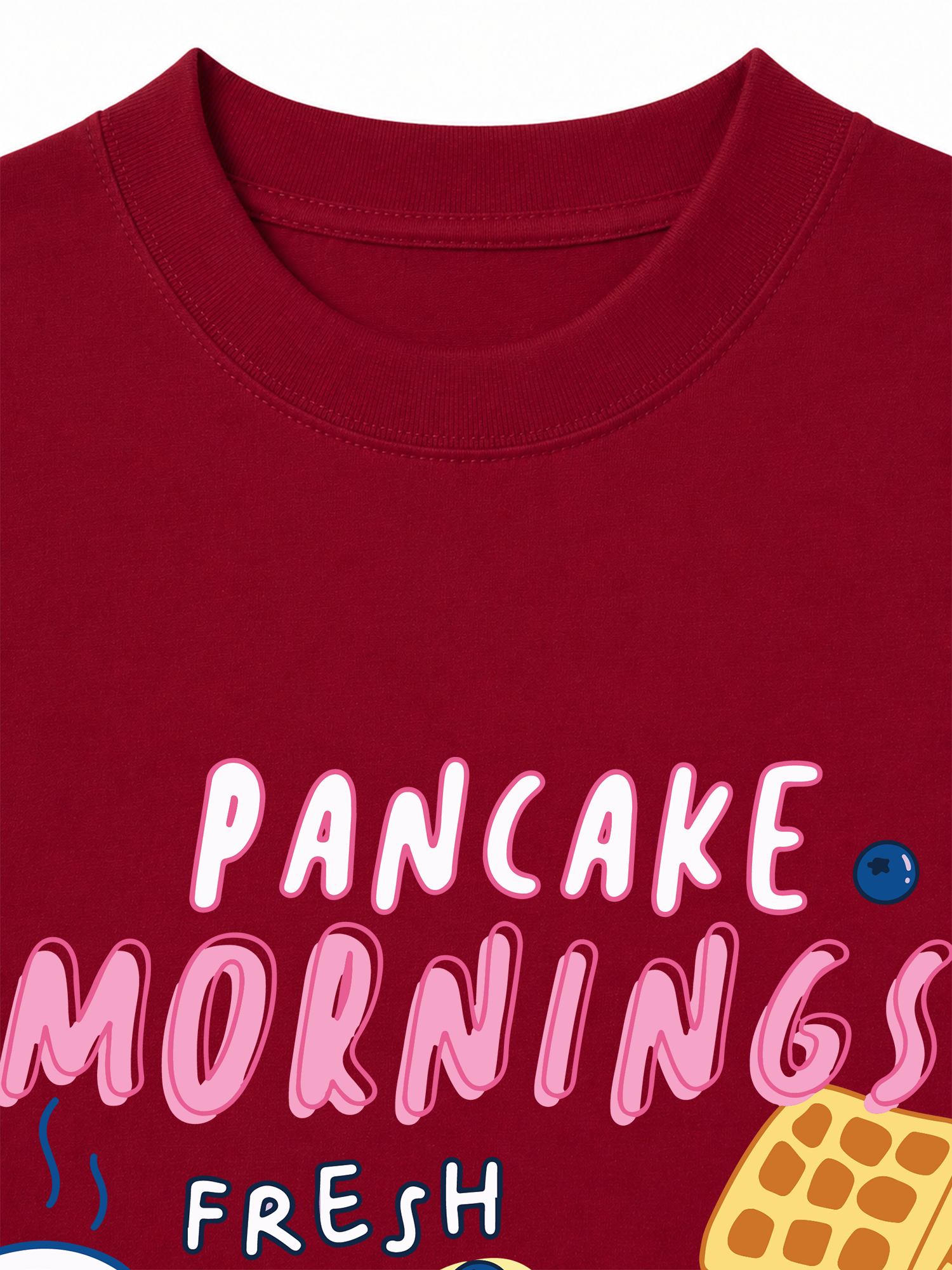 Áo Thun Relaxed Fit Pancake Morning Fresh