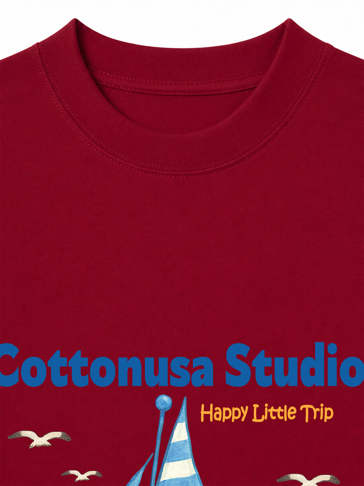Áo Thun Relaxed Fit Tropical Happy Little Trip