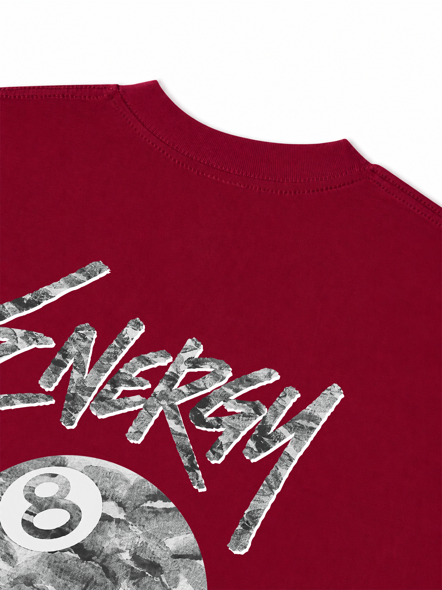 Áo Thun Relaxed Fit Energy Black & White Lucky Kiss