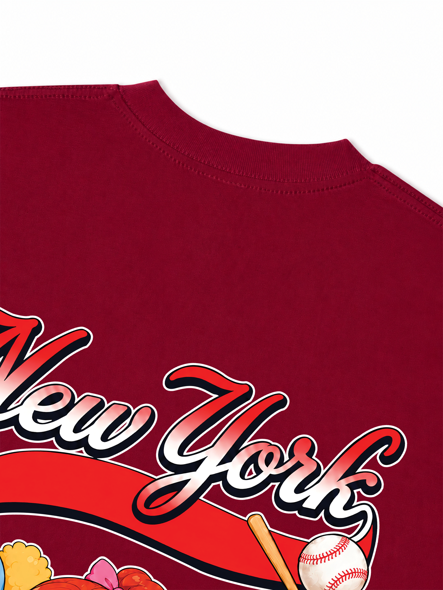 Áo Thun Relaxed Fit Baseball PowerGirl 2
