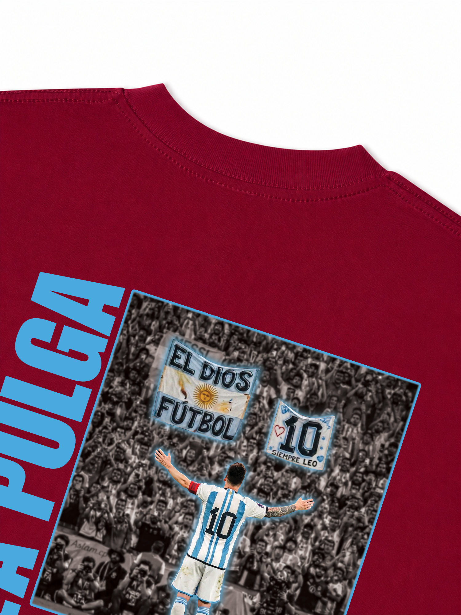 Áo Thun Relaxed Fit LA PULGA Legend Forever