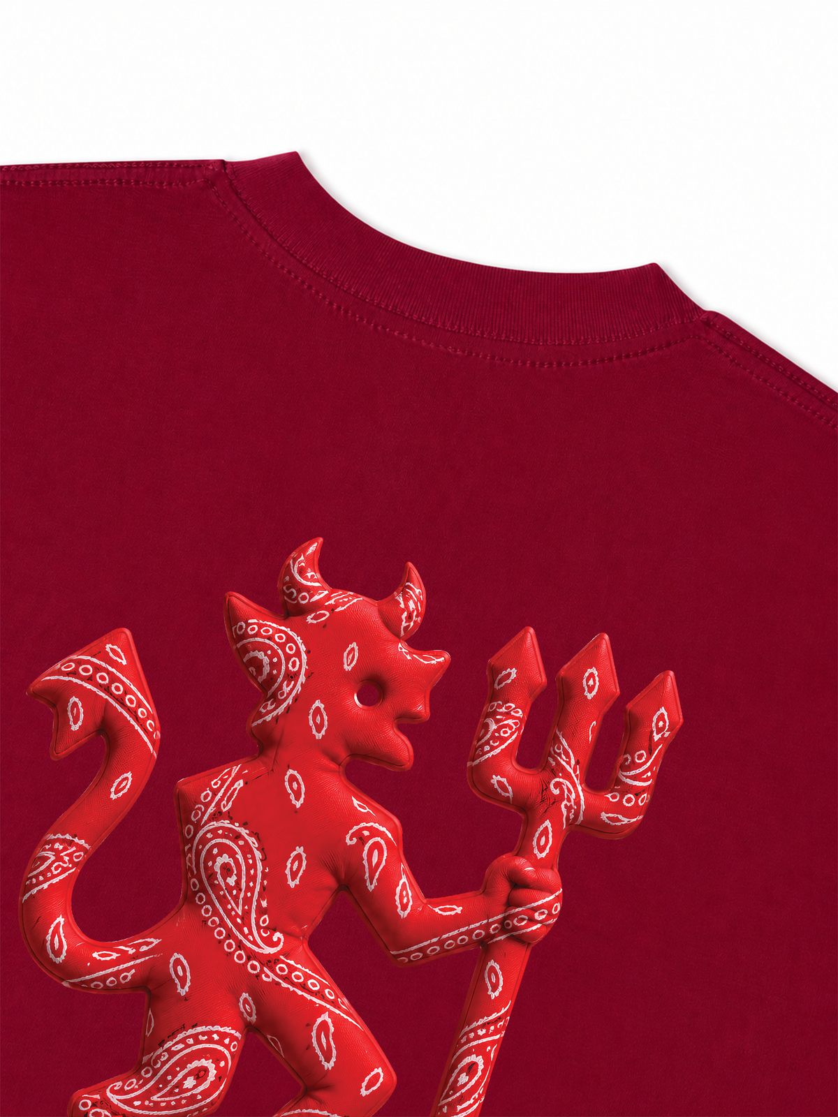 Áo Thun Relaxed Fit Bandana Devil
