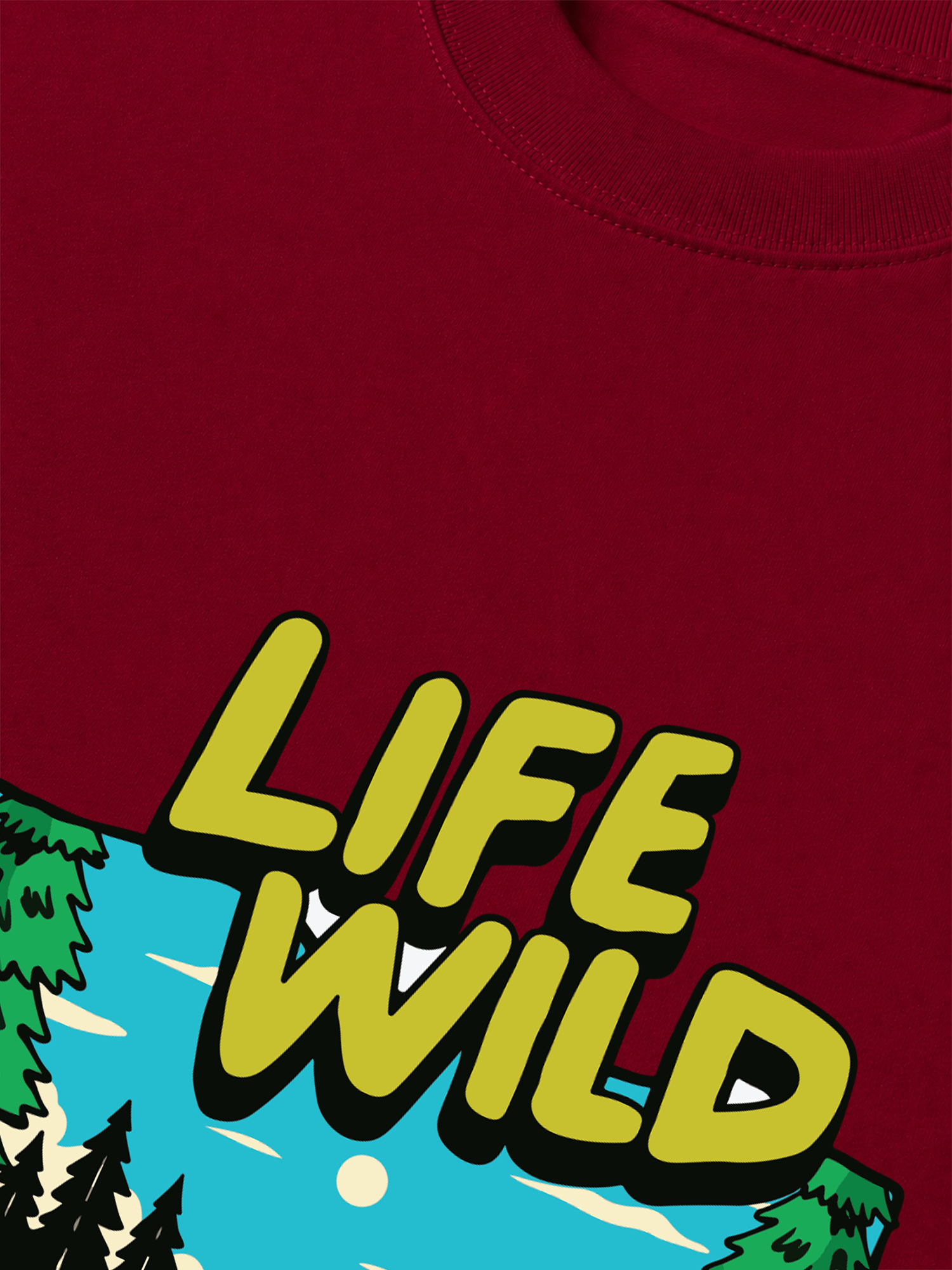 Áo Thun Relaxed Fit Adventure Life Wild