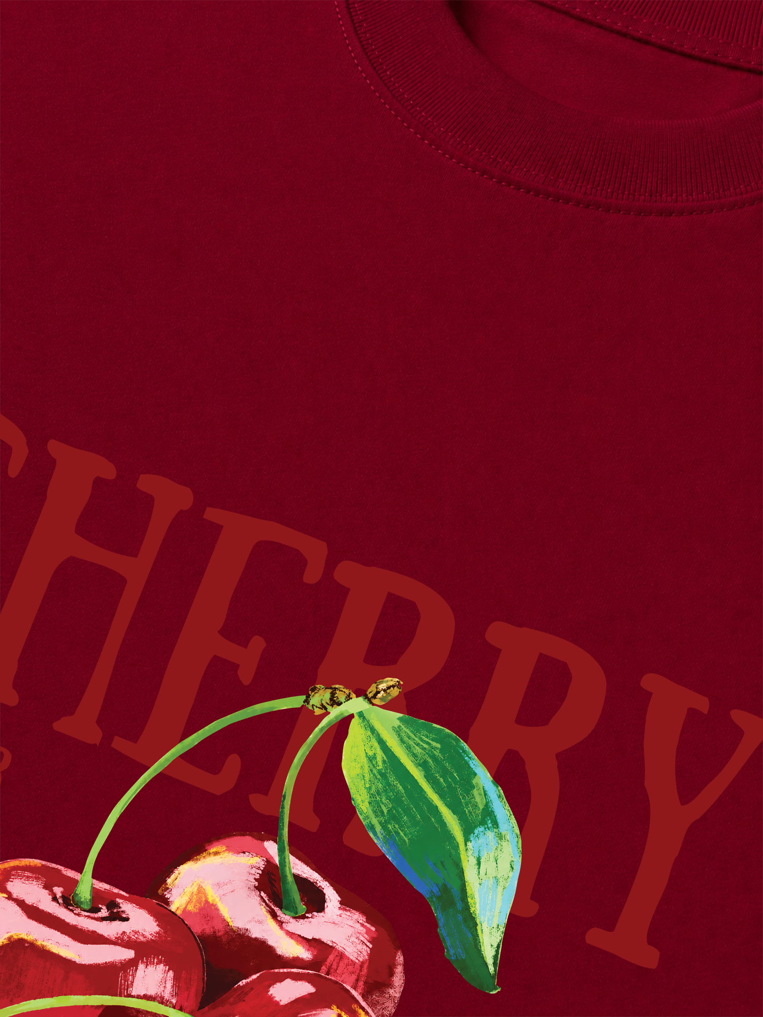 Áo Thun Relaxed Fit Tropical Cherry Summer