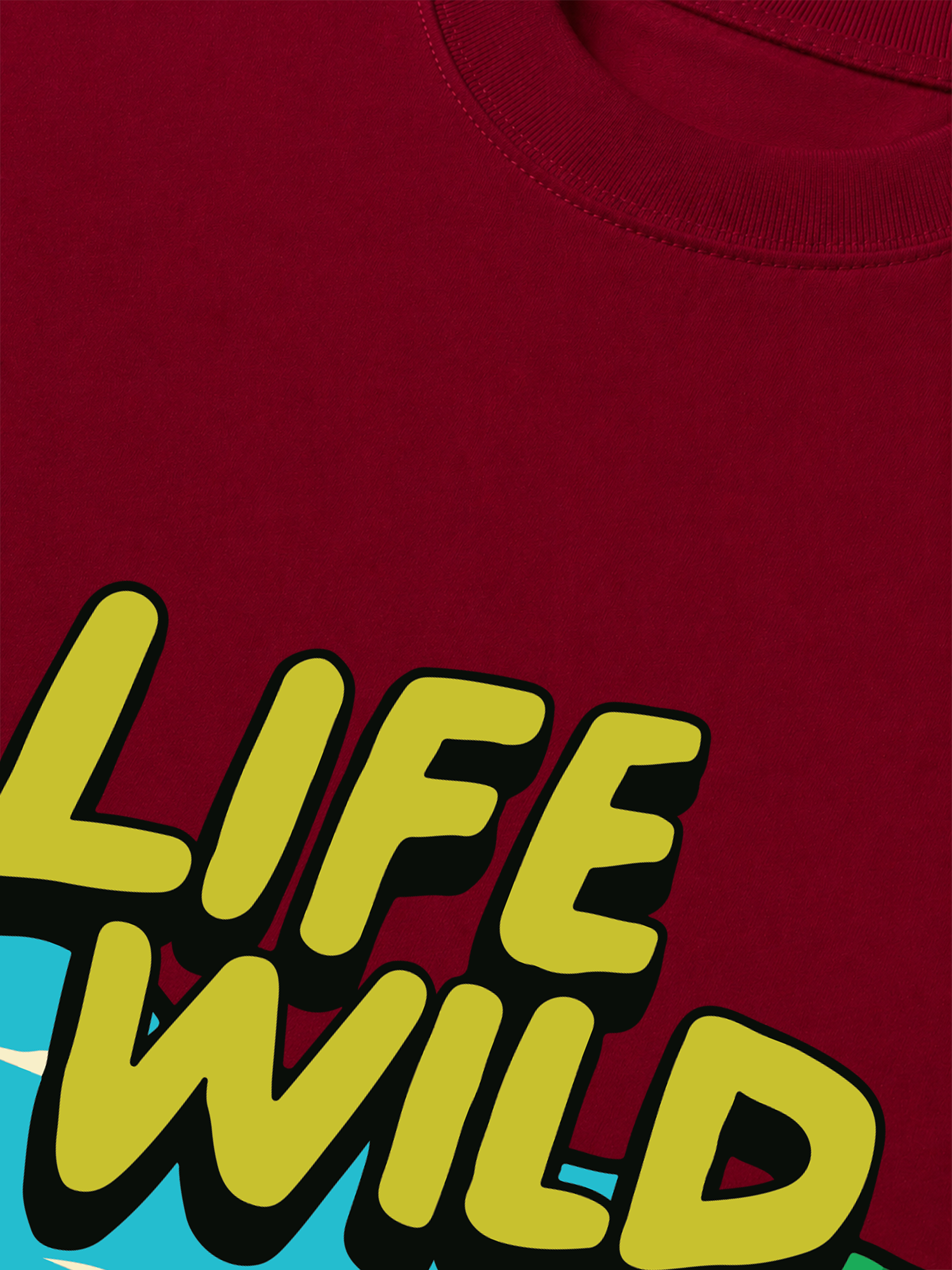 Áo Thun Relaxed Fit Adventure Life Wild
