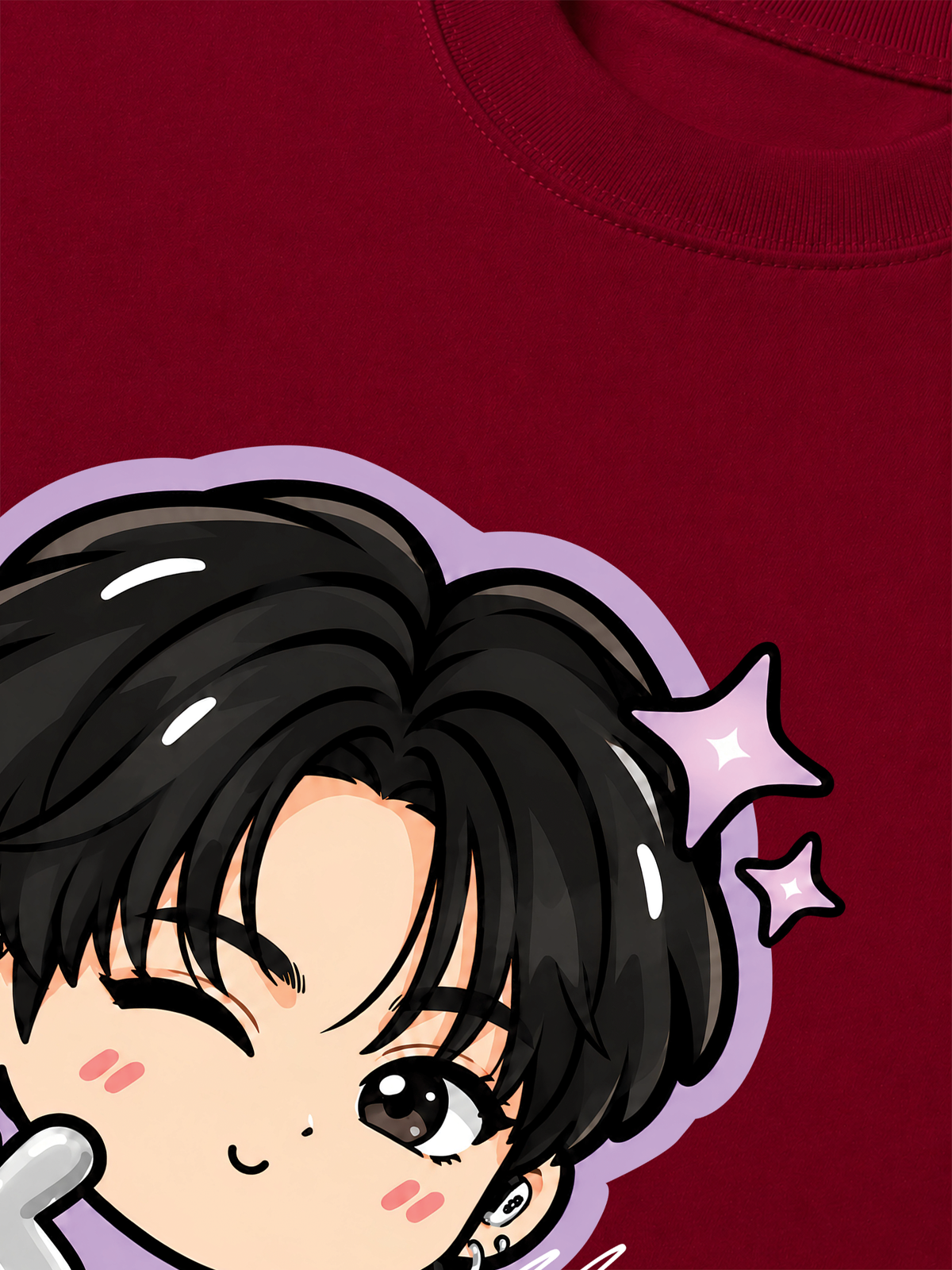 Áo Thun Relaxed Fit JK Chibi