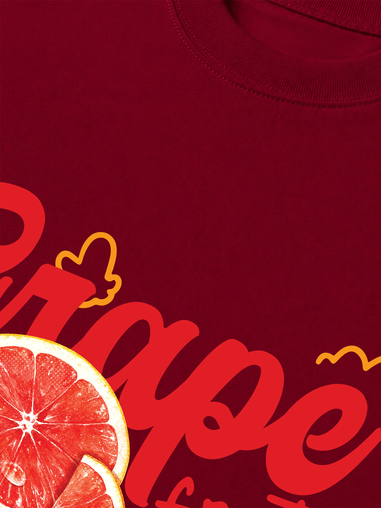 Áo Thun Relaxed Fit Tropical Grape Fruit