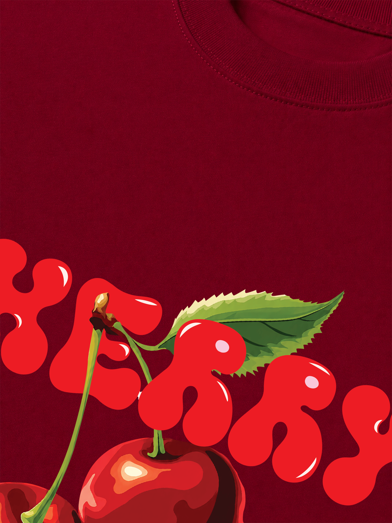 Áo Thun Relaxed Fit Tropical Cherry