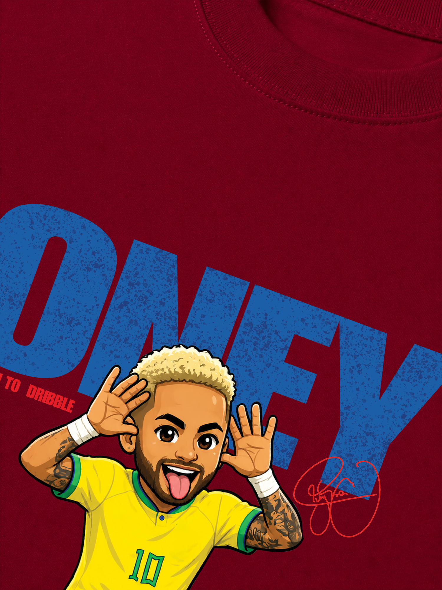 Áo Thun Relaxed Fit Oney Born To Dribble