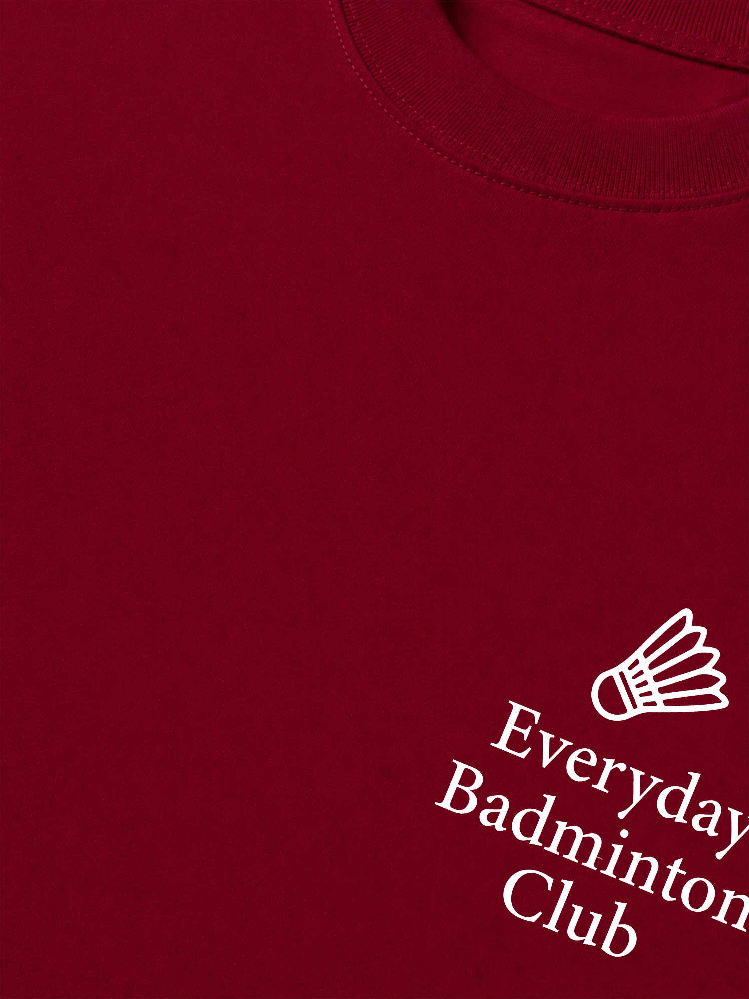 Áo Thun Relaxed Fit Everyday Badminton Club