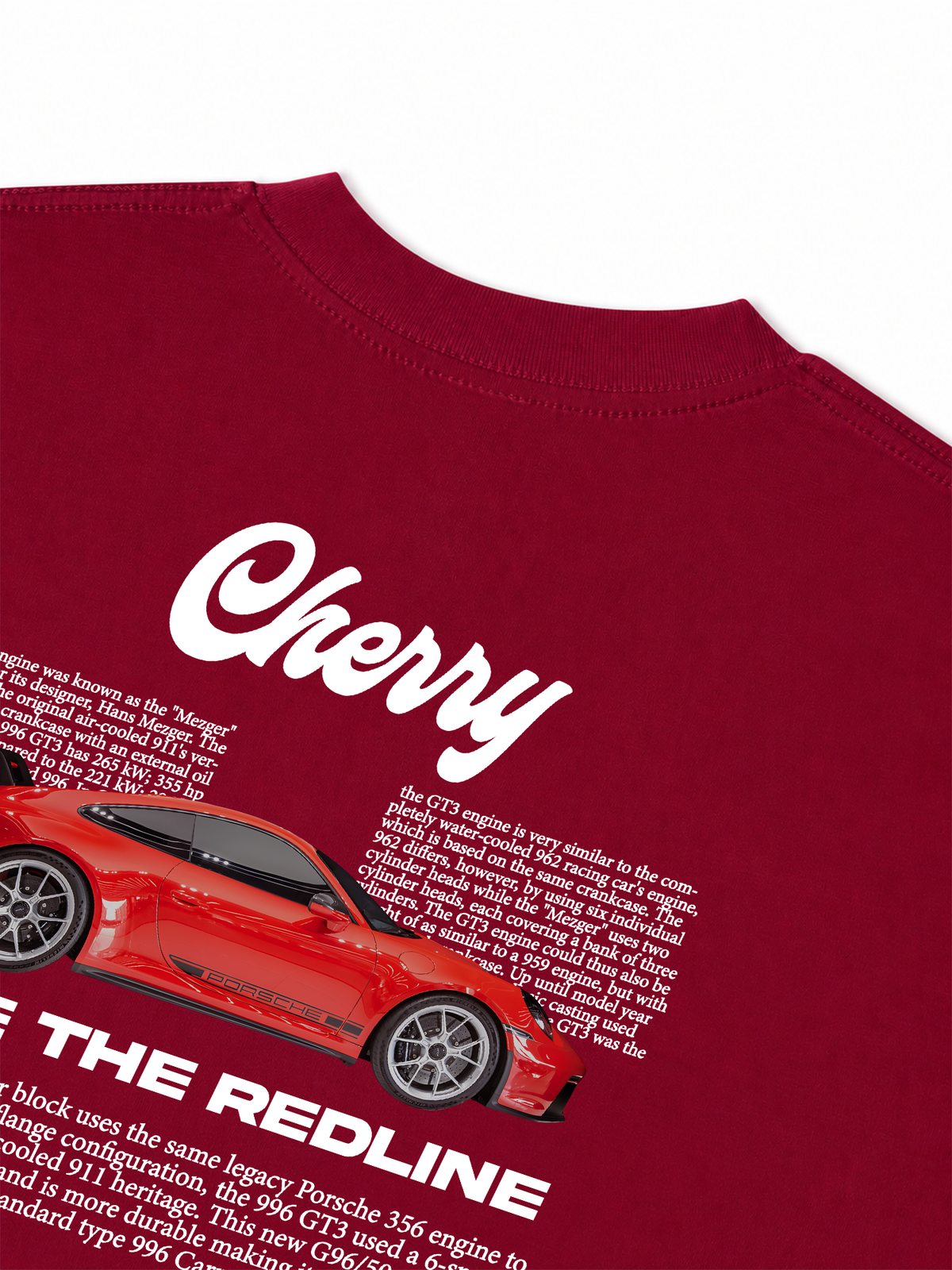 Áo Thun Relaxed Fit Red Cherry Mood