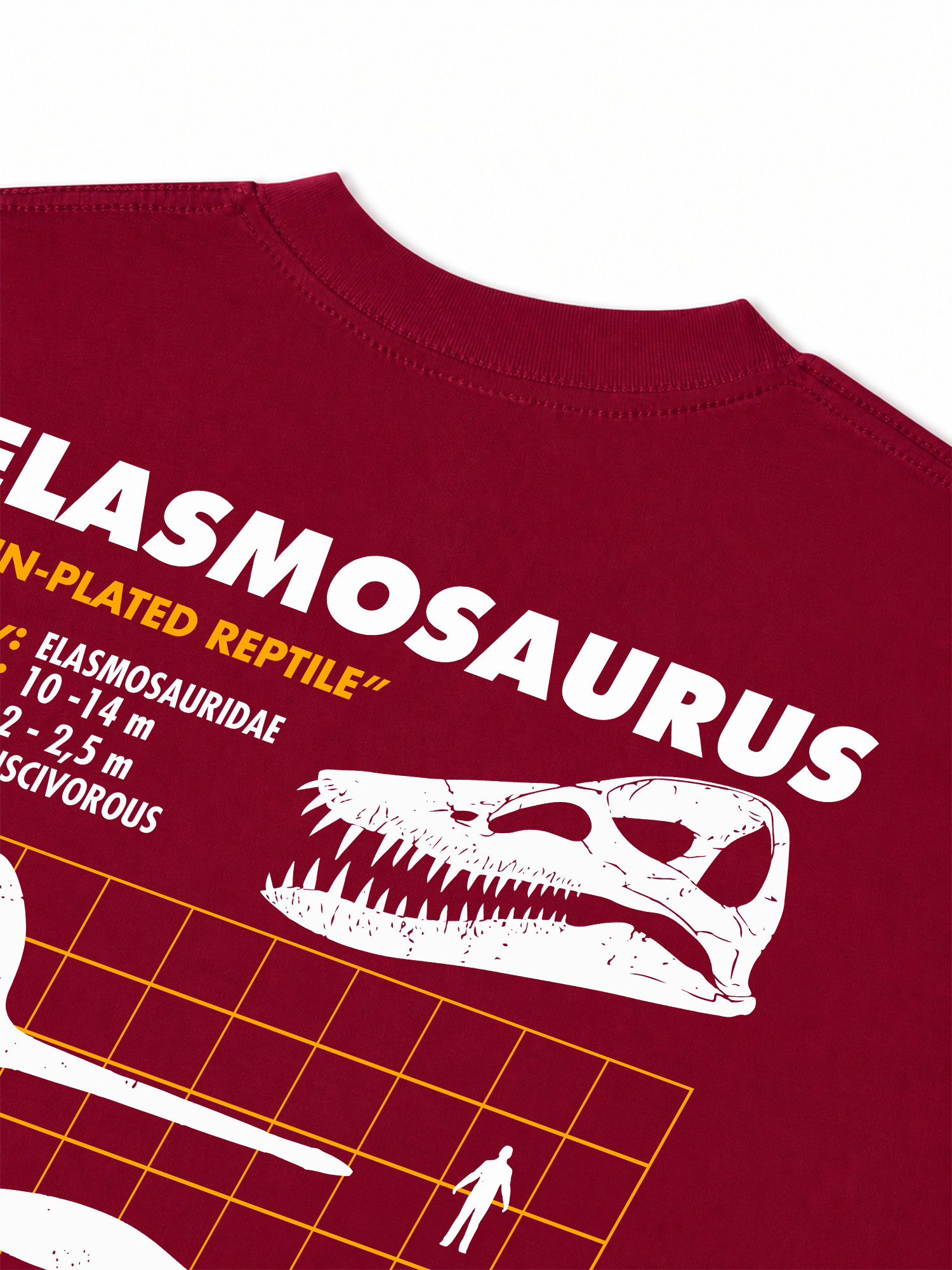 Áo Thun Relaxed Fit Analysis Table Elasmosaurus