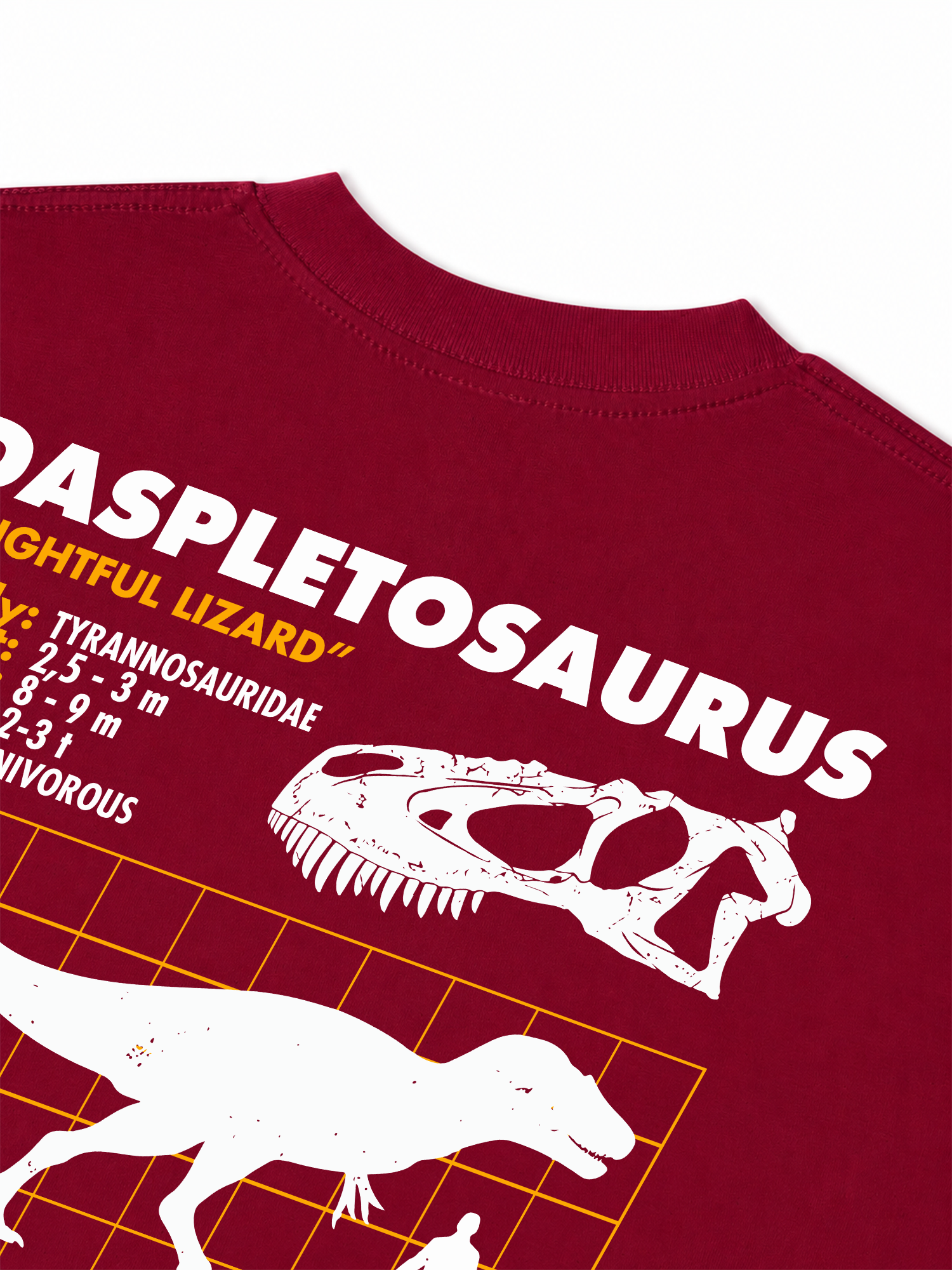 Áo Thun Relaxed Fit Analysis Table Daspletosaurus