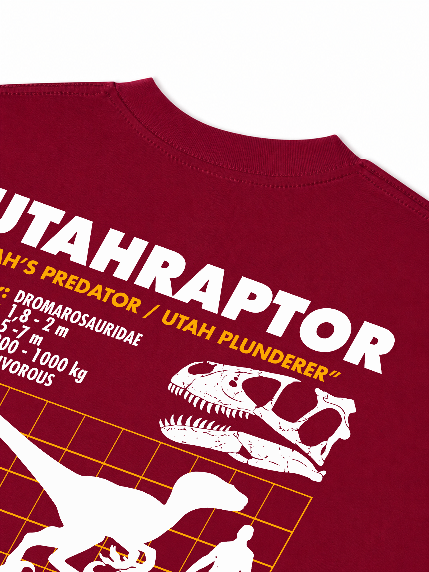 Áo Thun Relaxed Fit Analysis Table Utahraptor