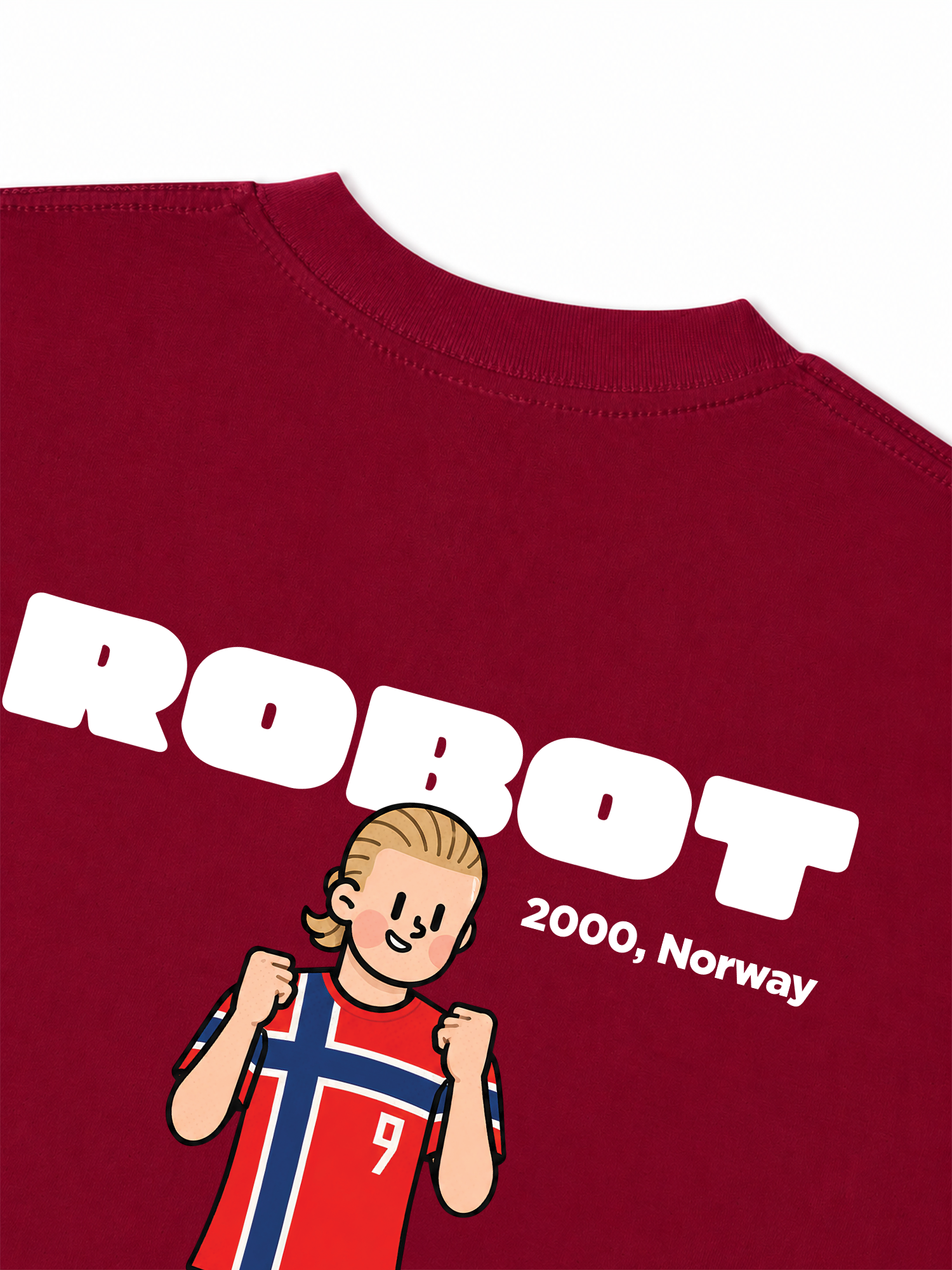 Áo Thun Relaxed Fit Soccer 9 Robot
